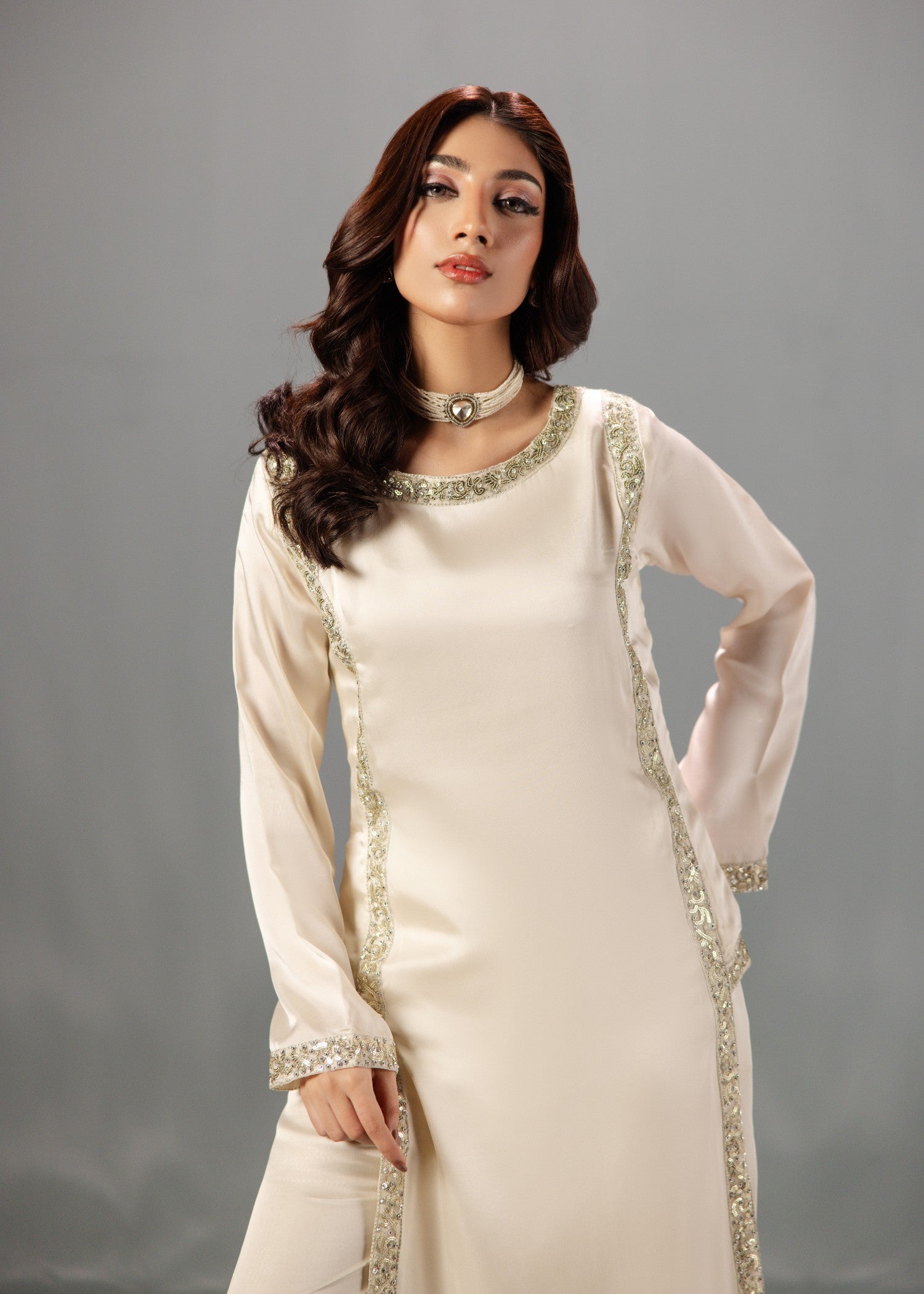 charmuse/shamooz Kurta Set in Off-white