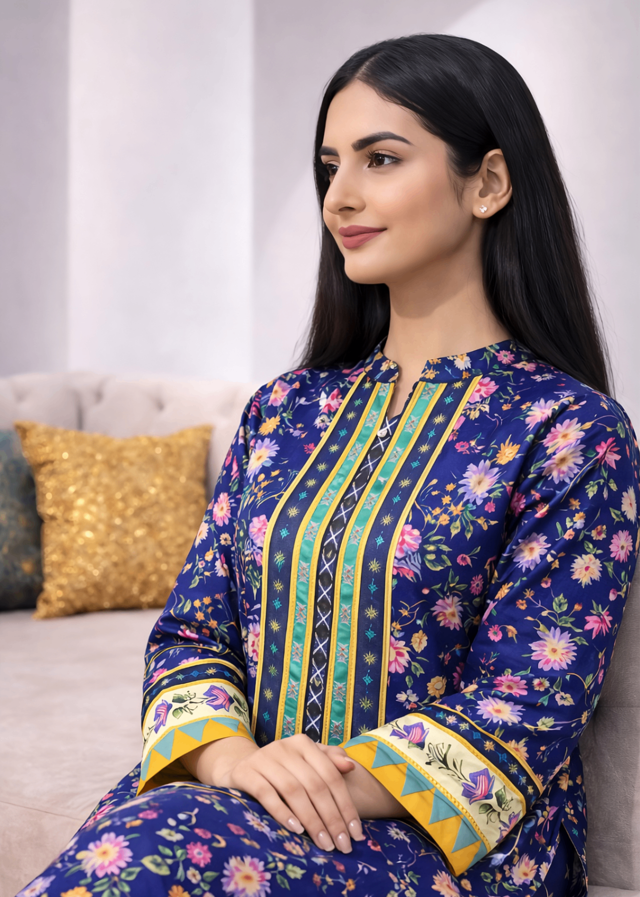 linen Co Ord Sets in Blue
