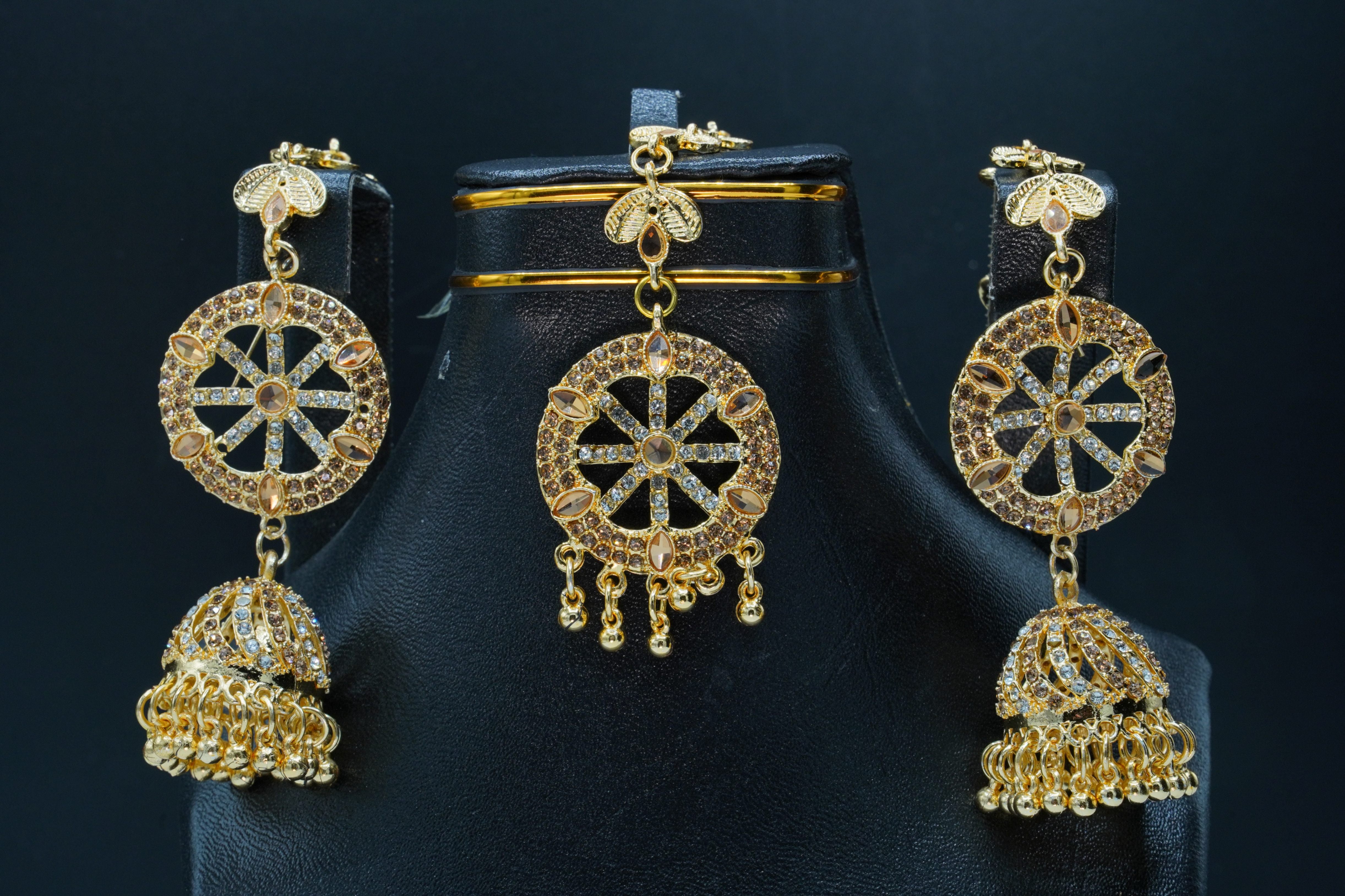 Jewelry Set in Marigold Color by - Trendy Women Jewelry Set BPY1915