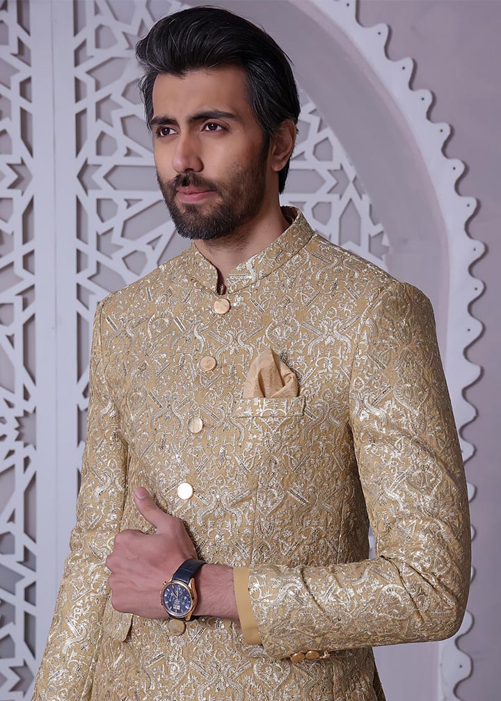 masuri Prince Coat in Gold
