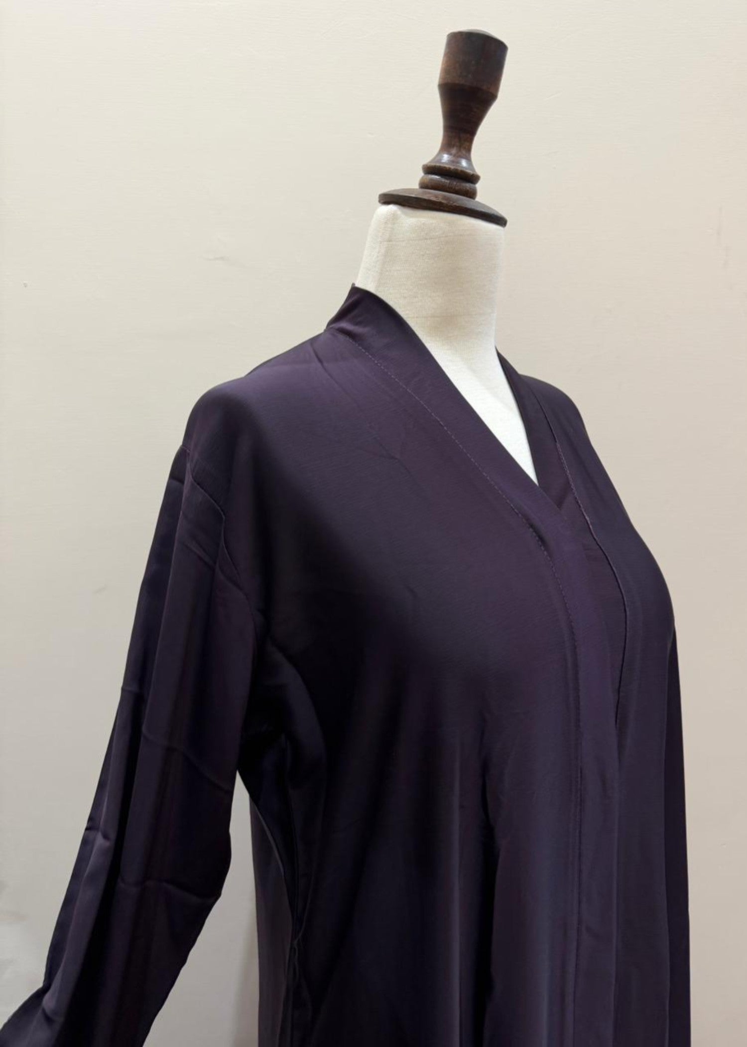 nidha Abaya in Egg plant