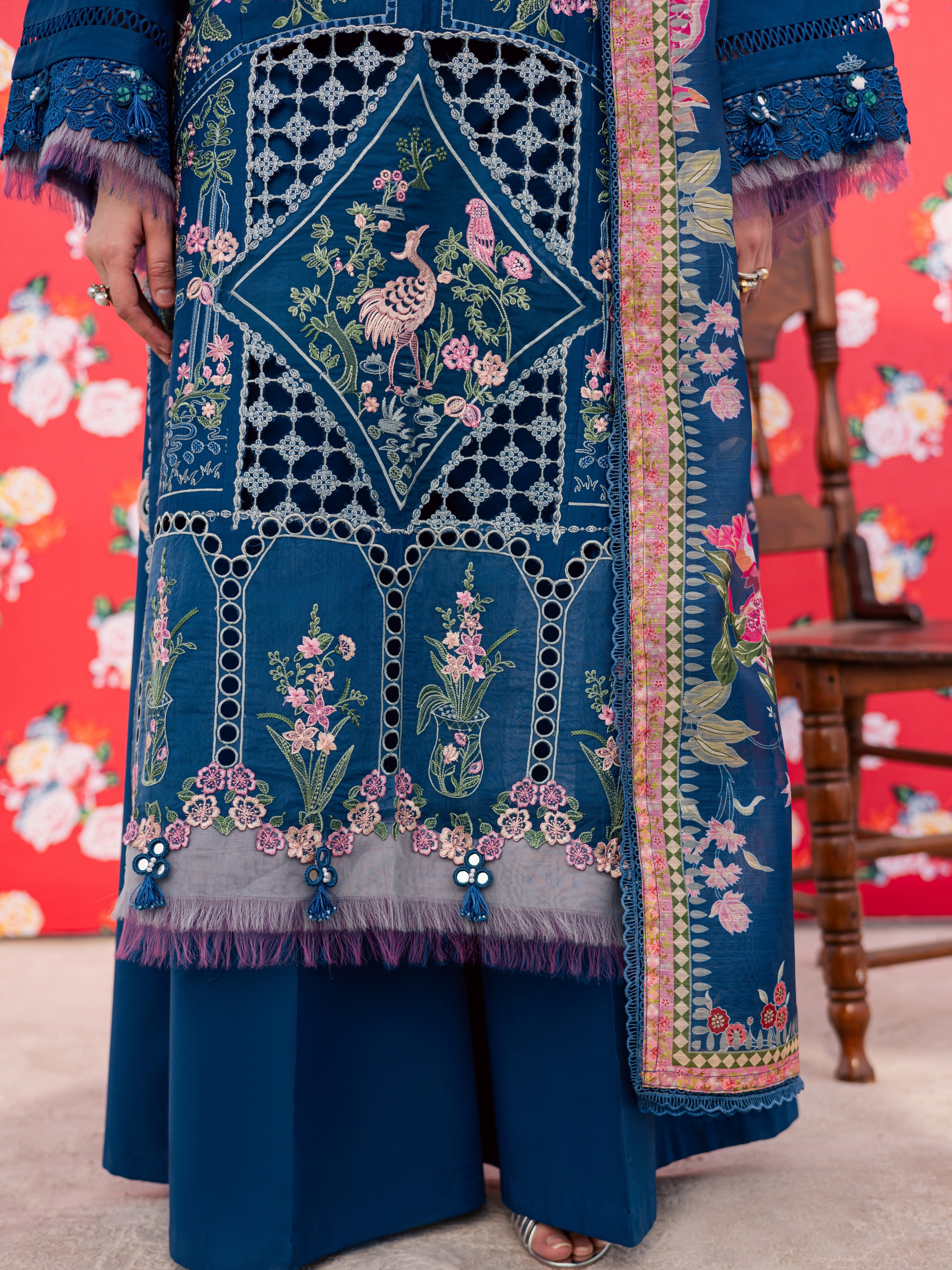 Dil-e-Raqsum Lawn – DQ-12