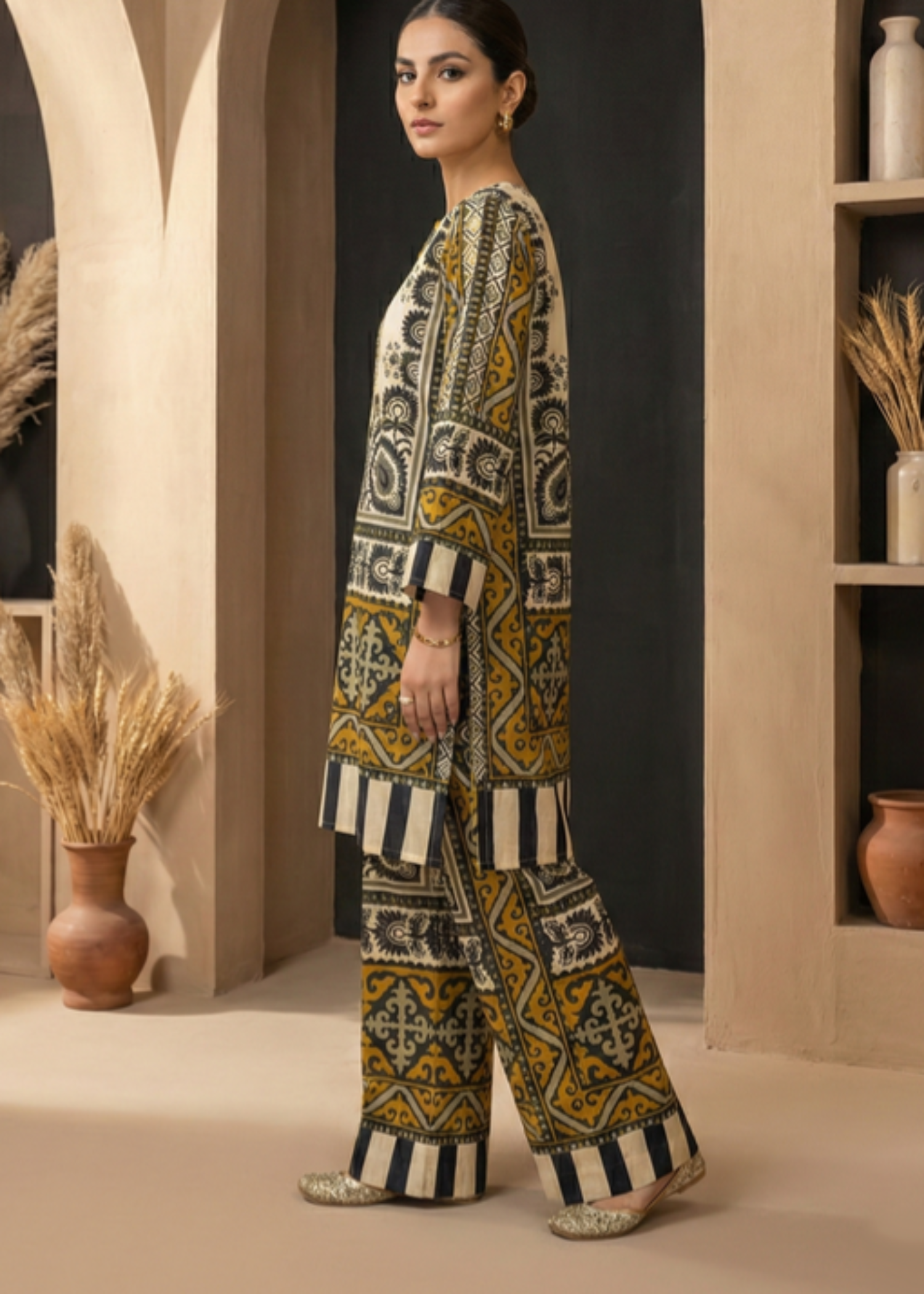 viscose Co Ord Sets in Green