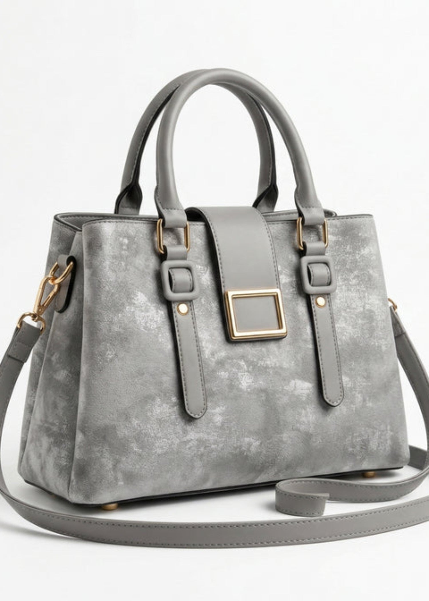 Shoulder Bag in Steal grey Color by - Trendy Women Shoulder Bag HCH3845