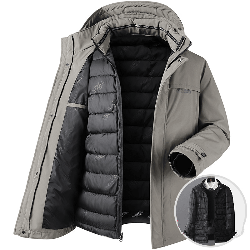 Men'S Cotton Middle-Aged Father Winter Thickened Jacket
