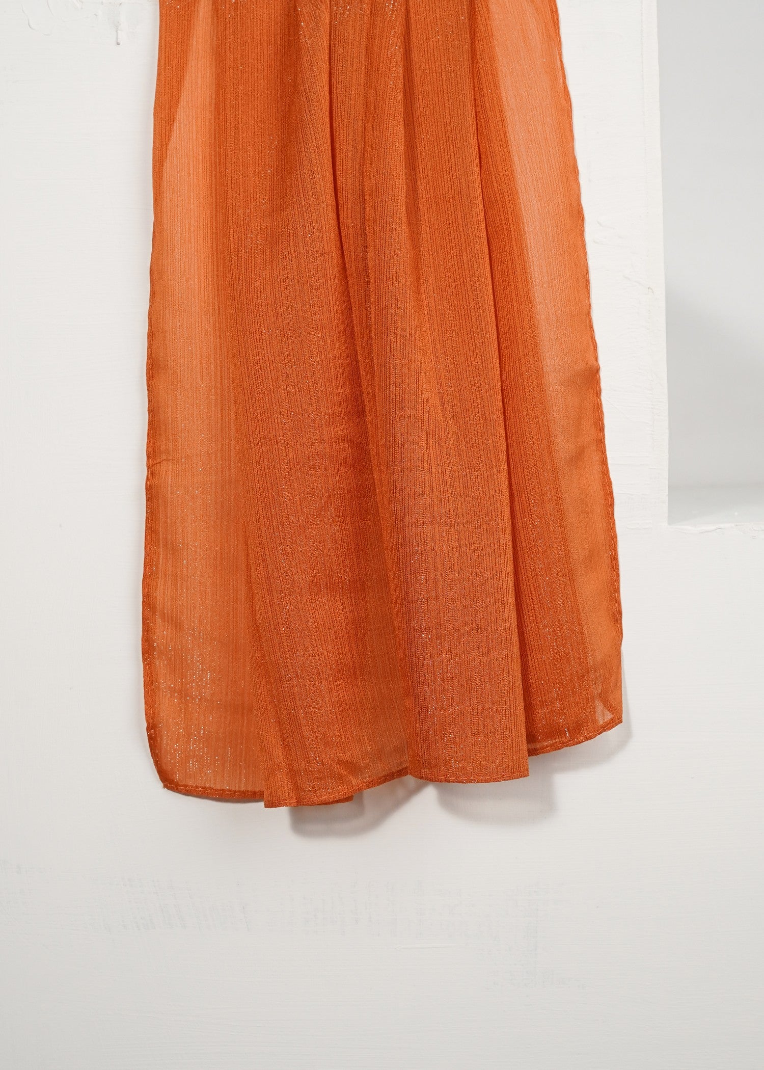 chiffon Hijab in Burnt orange