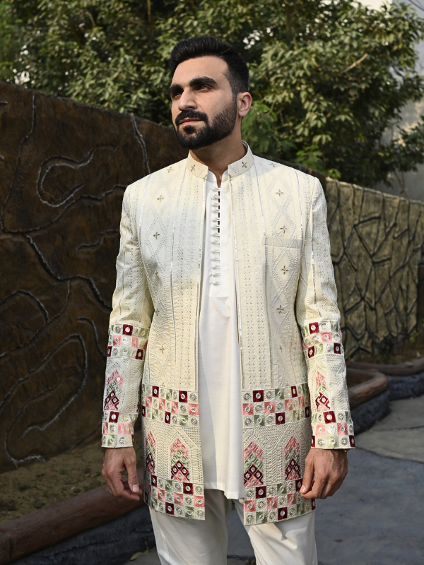 masuri Prince Coat in Cream