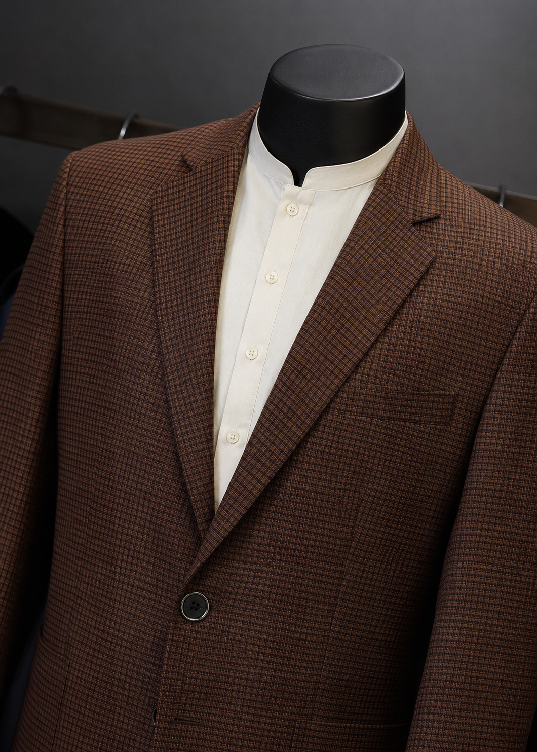 tropical Blazer in Dark brown