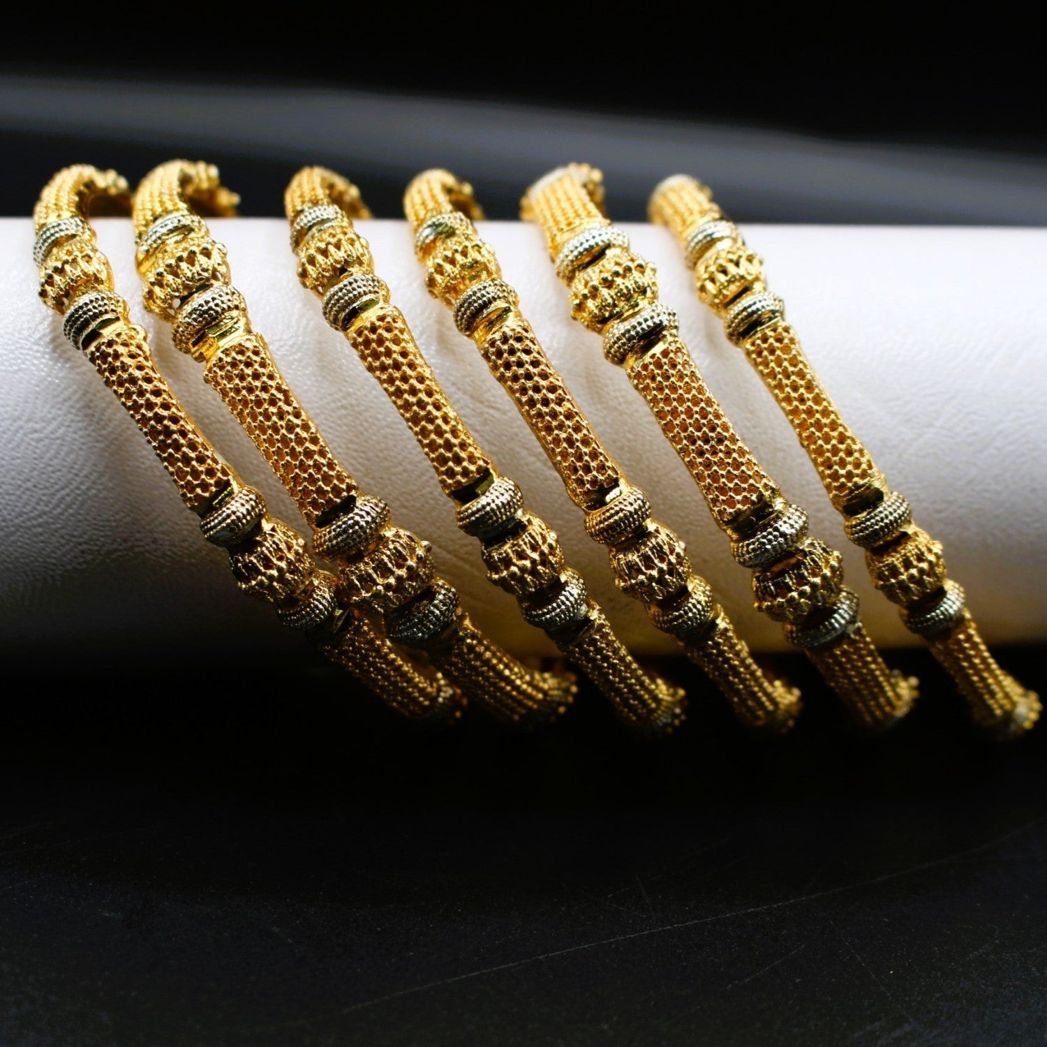 Bangles in Gold Color by - Trendy Women Bangles XAT0069