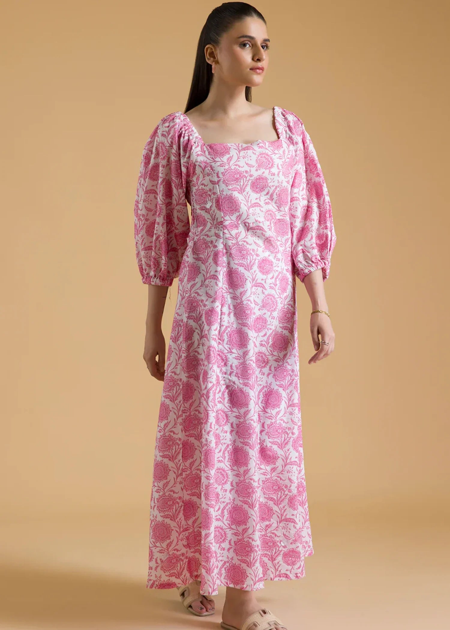 cambric Maxi in Pink