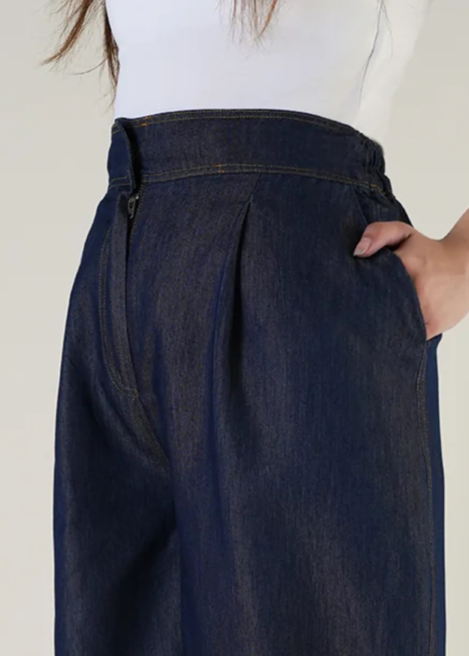 denim Pants in Blue