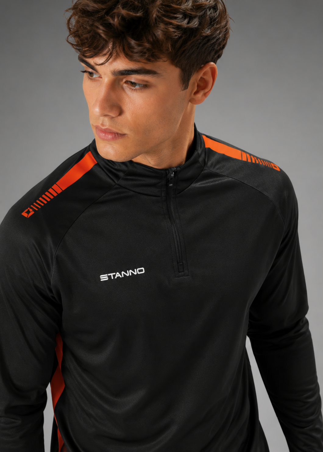 polyester T Shirt in Black by FLO