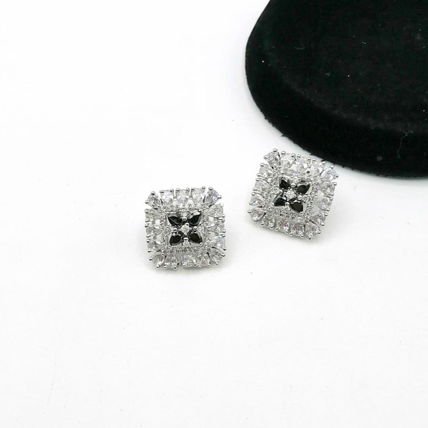 Studs in Black Color by - Trendy Women Studs KOO2875