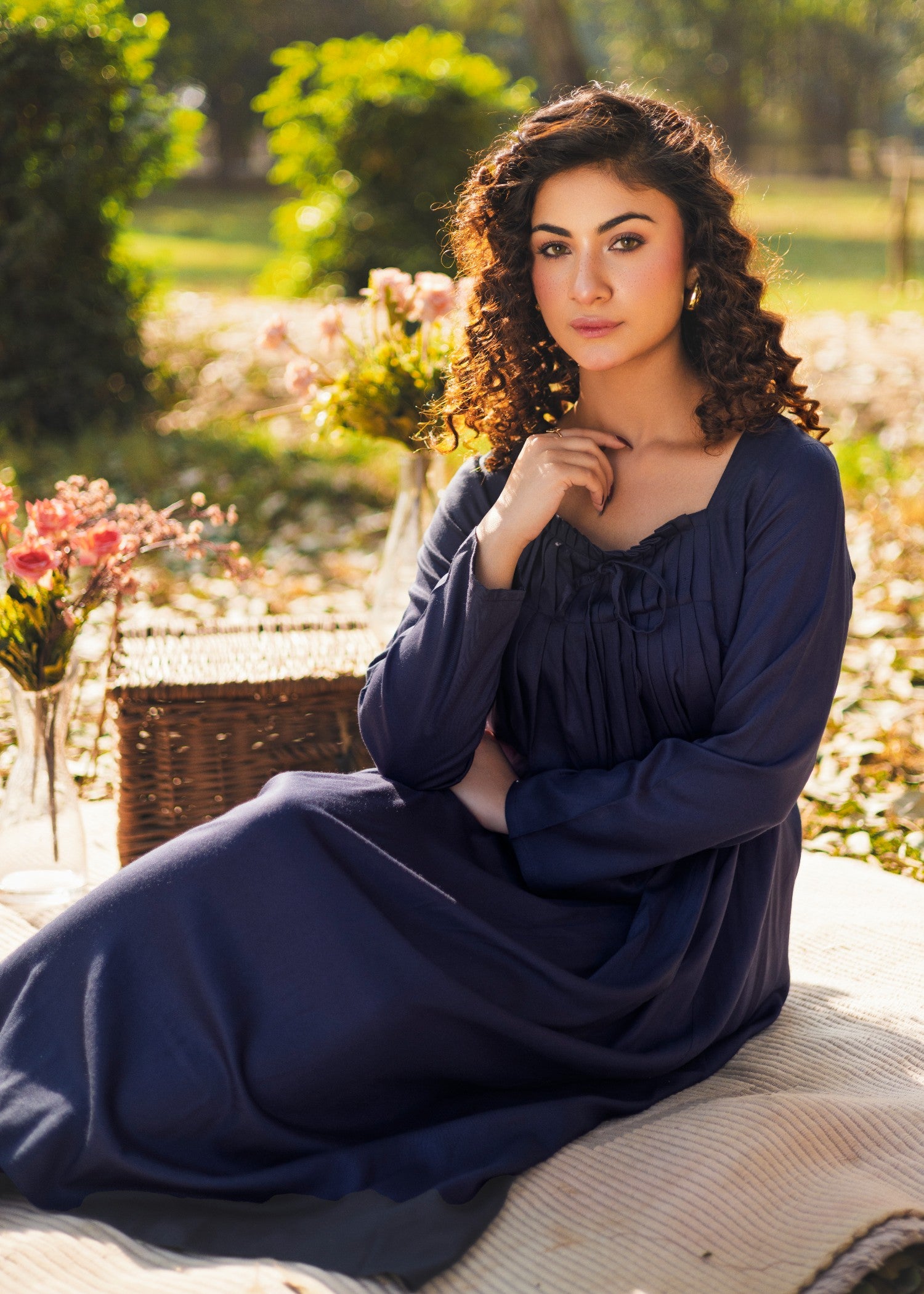 pure marina Maxi in Moonlight blue