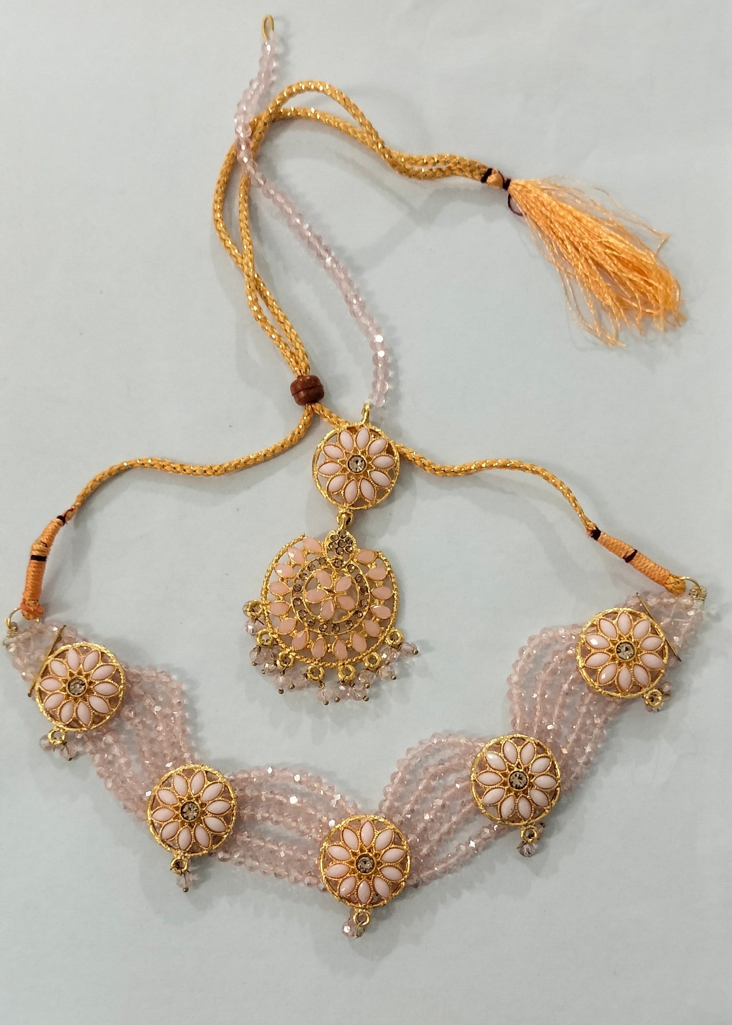 Choker in Pink Color by - Trendy Women Choker KWM9944