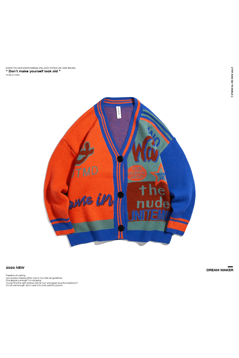 Dope Colourful Cardigan