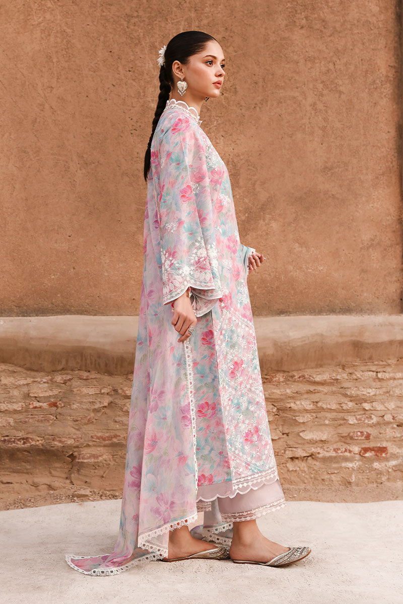 Festive – Velvet Dusk - Printed & Embroidered Lawn