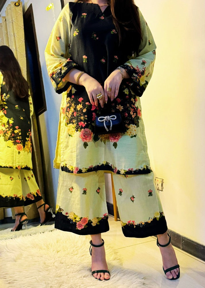 khaddar Co Ord Sets in Butter