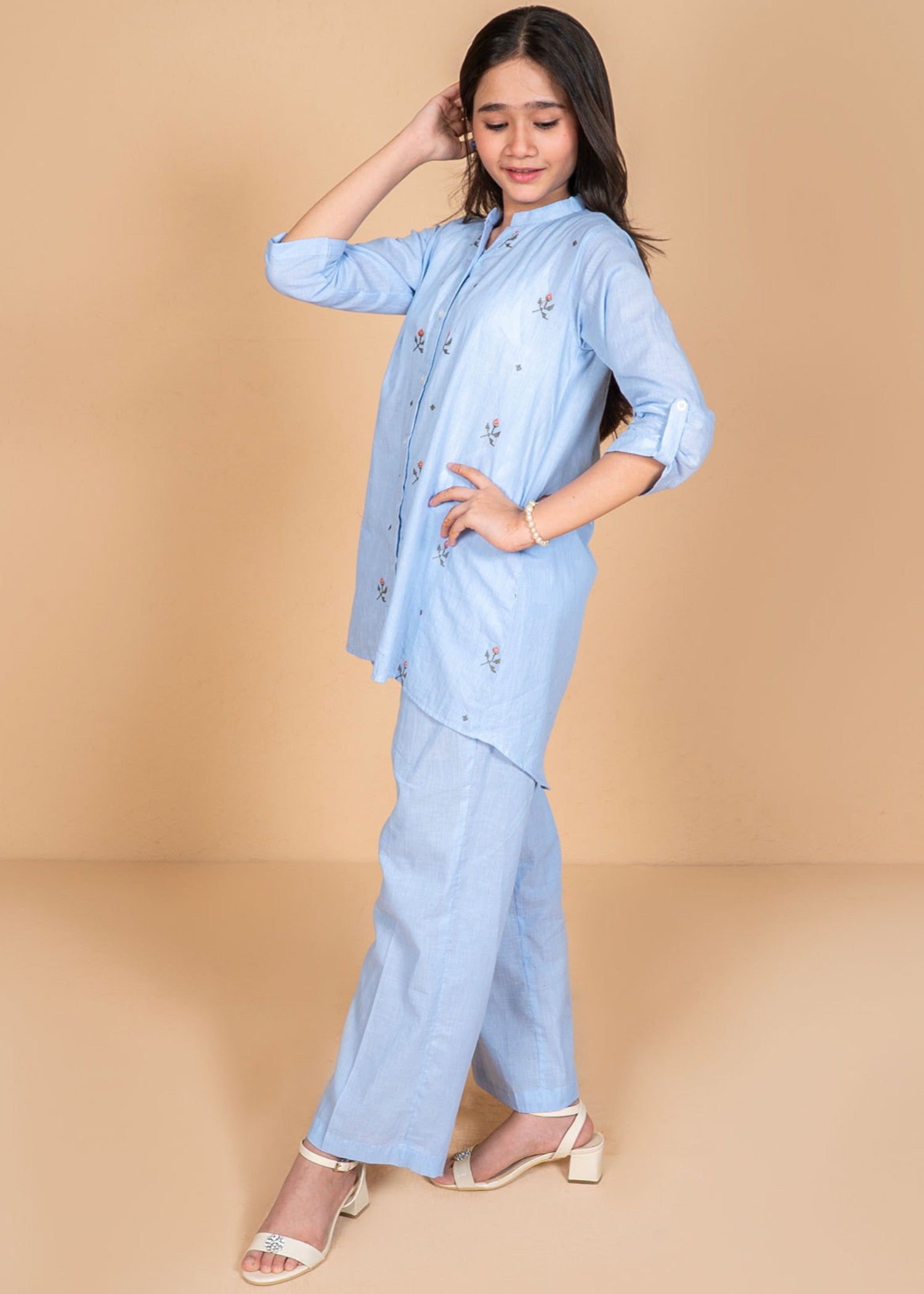 Co Ord Sets in Powder blue