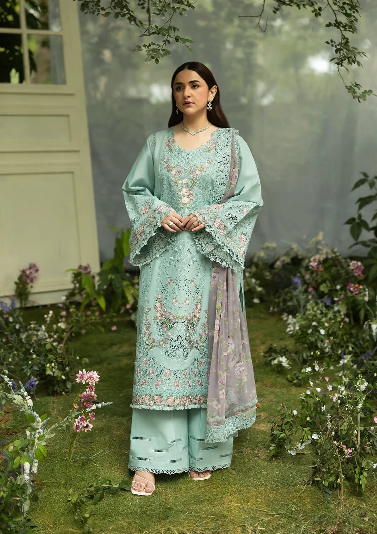 Luxury Lawn – ELQ-6b Mint Story