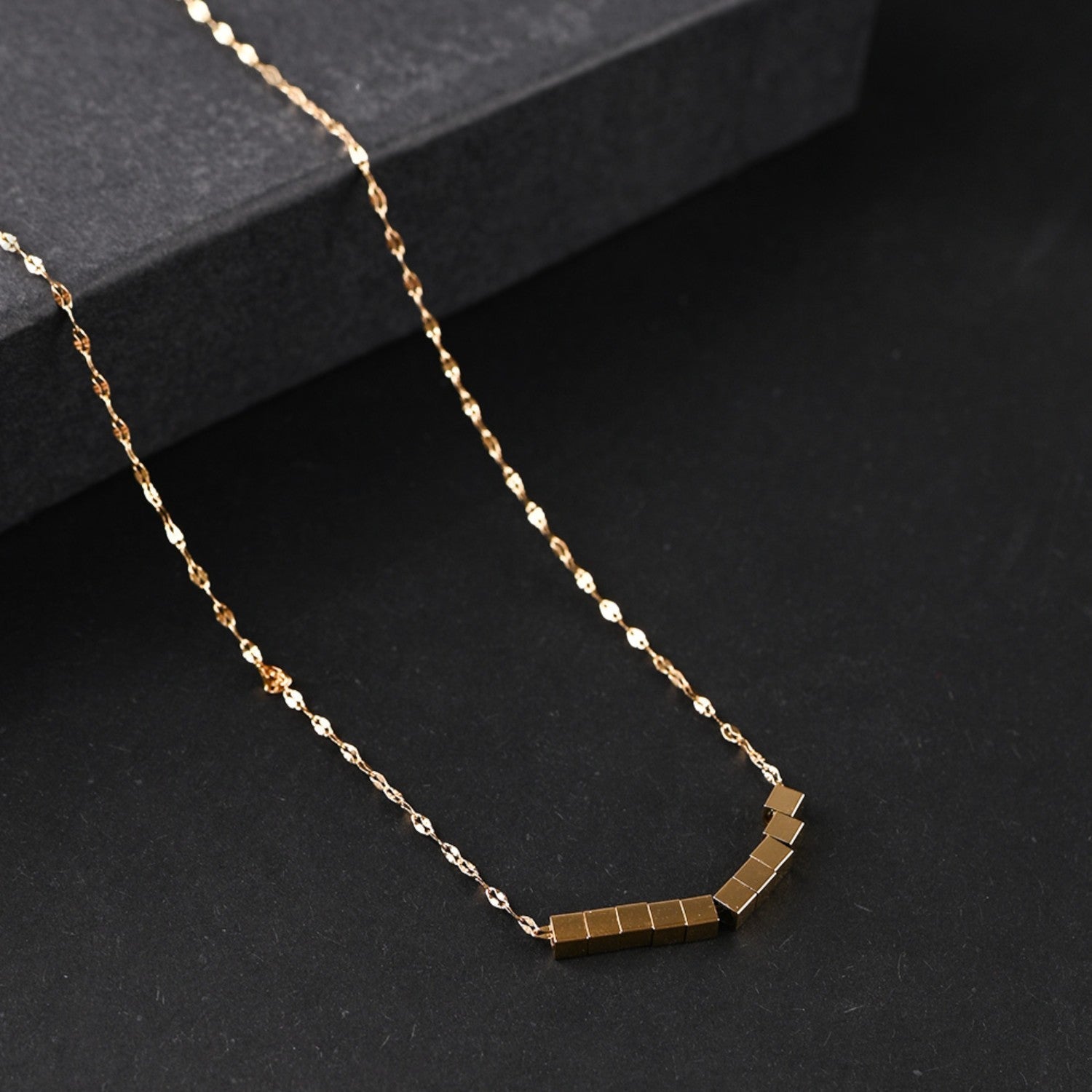 Necklace in Gold Color by - Trendy Women Necklace LVX8346