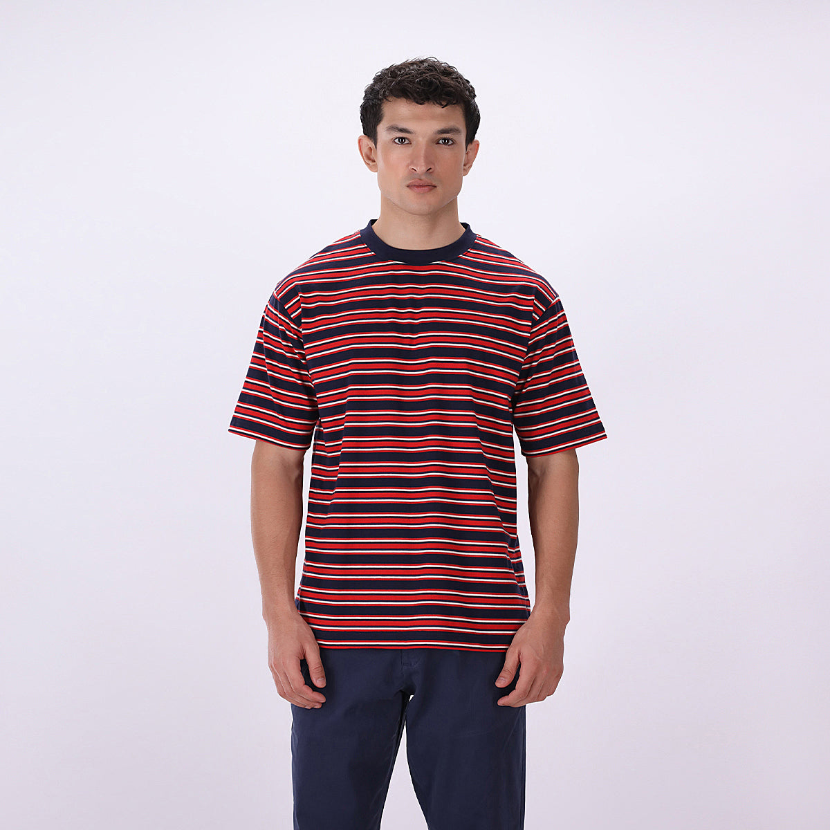 cotton T Shirt in Multi by Wewear