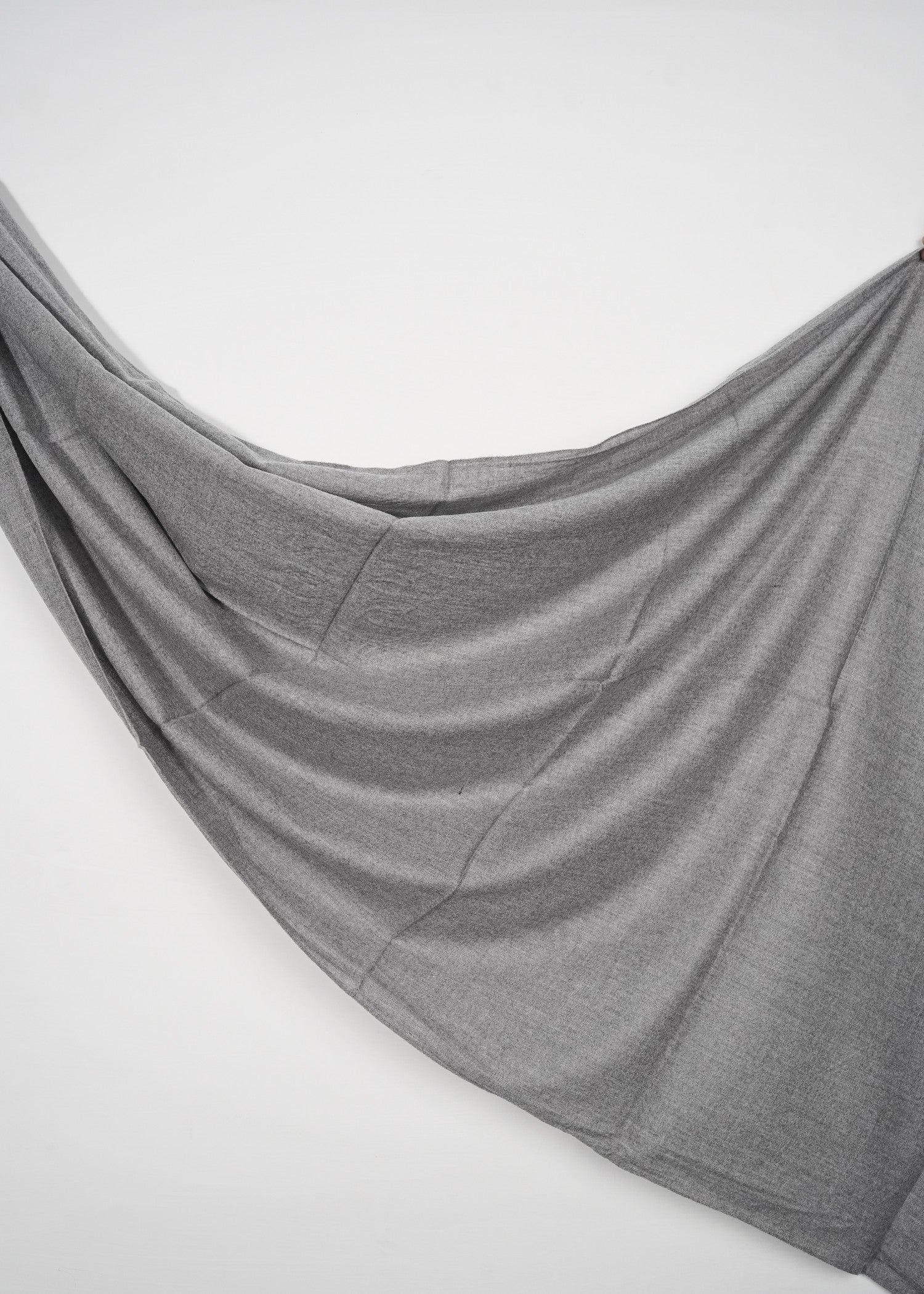 wool Hijab in Dark grey