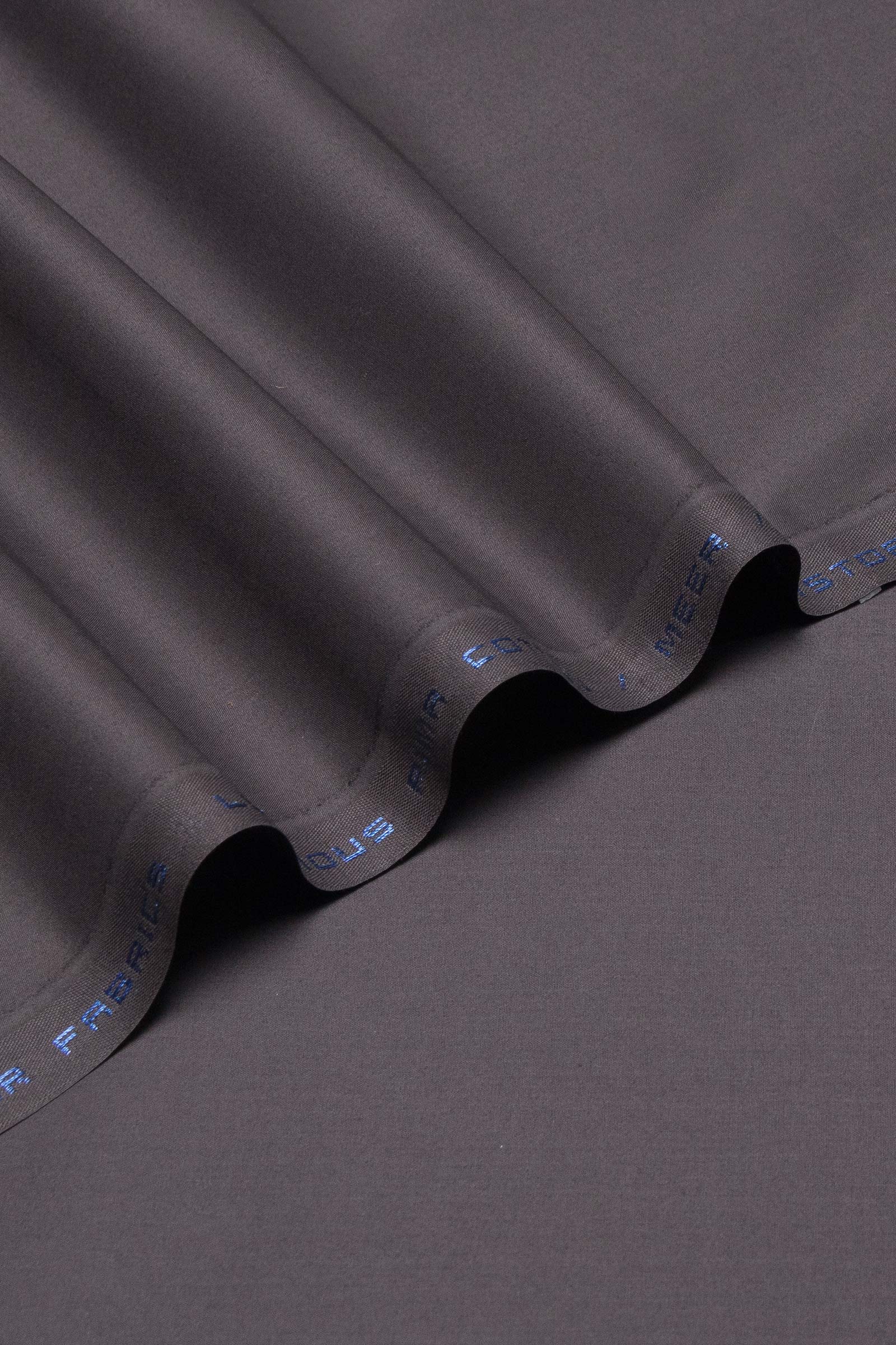cotton Unstitched in Charcoal black