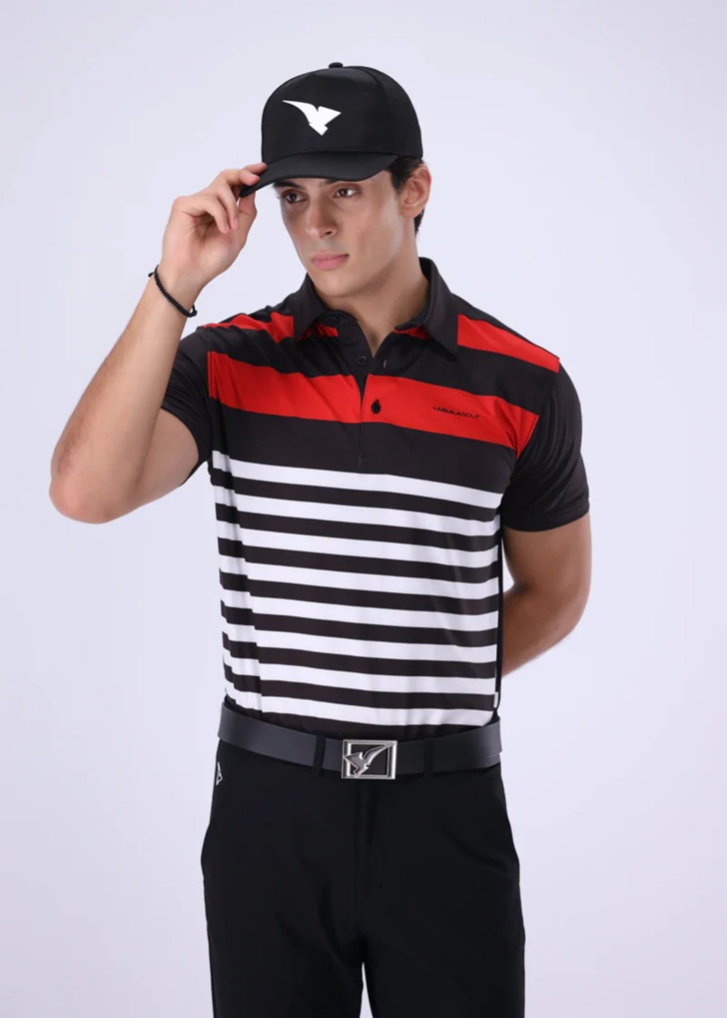 microfiber polyester Polo Shirt in Multi