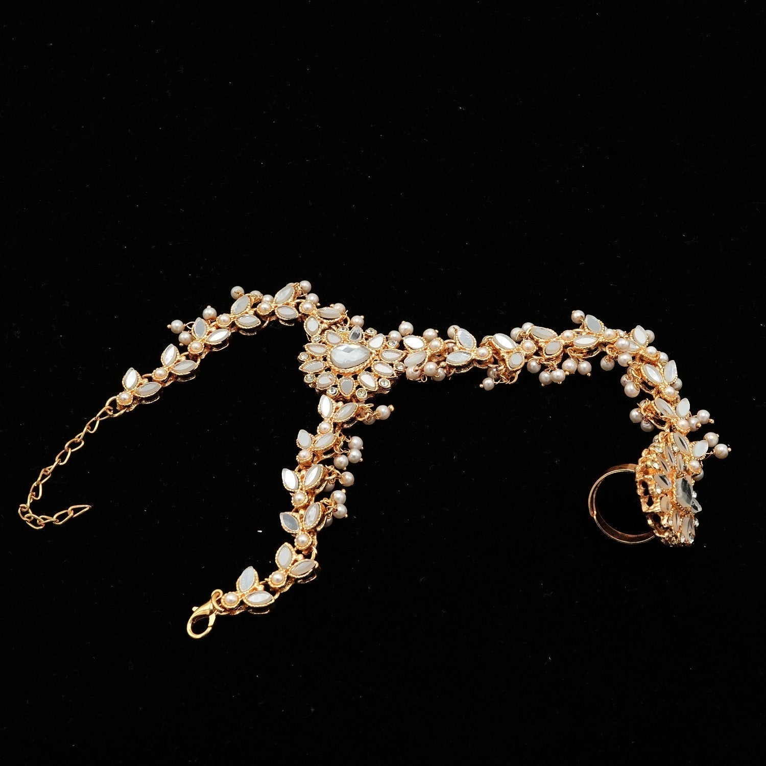 Bracelet in White Color by - Trendy Women Bracelet PEP6962