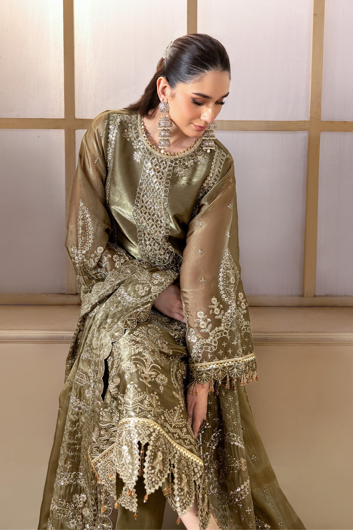 Aaina Sheesha Silk Formals – AF-SS-2236-Hoorab