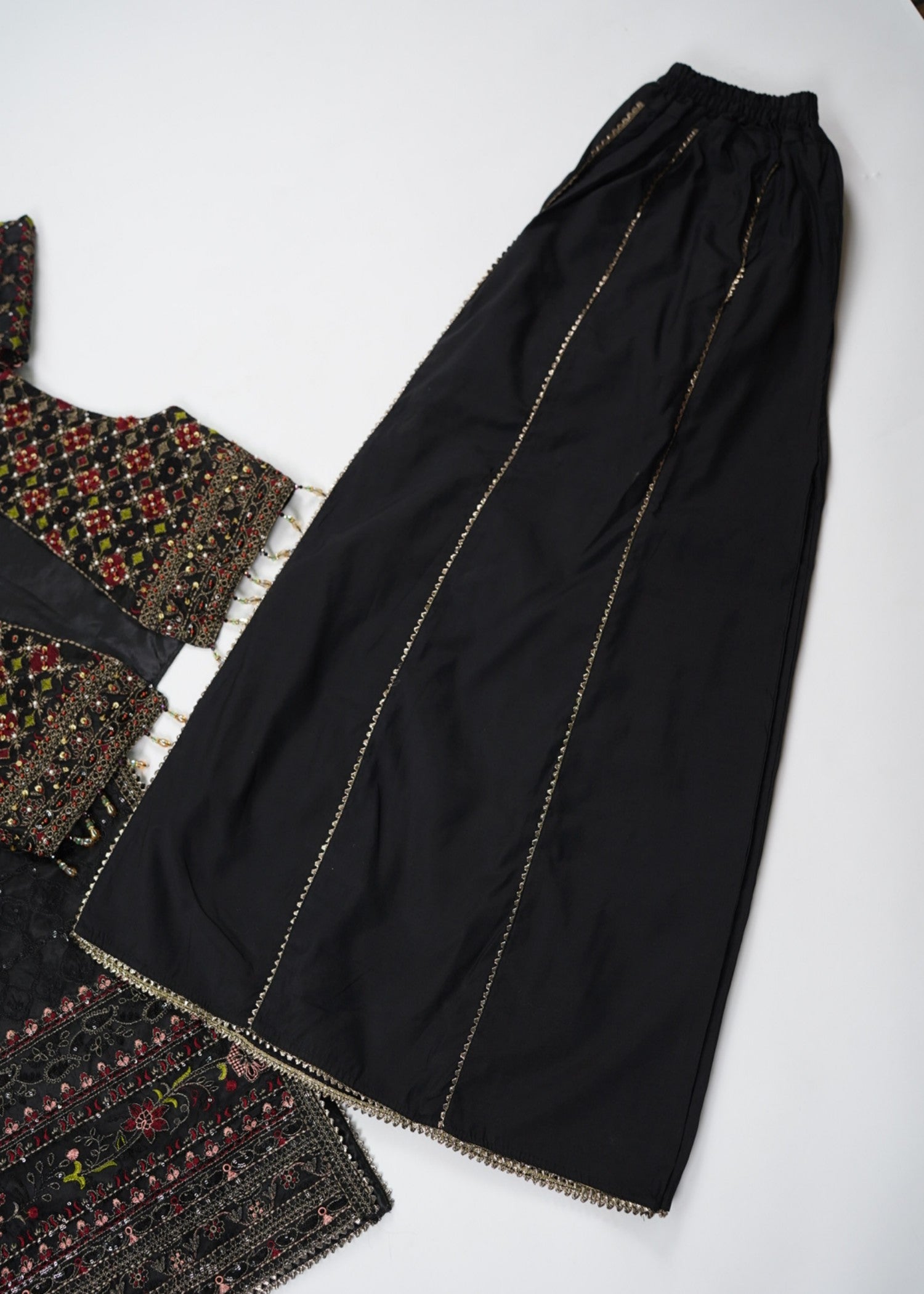 organza Jacket in Black