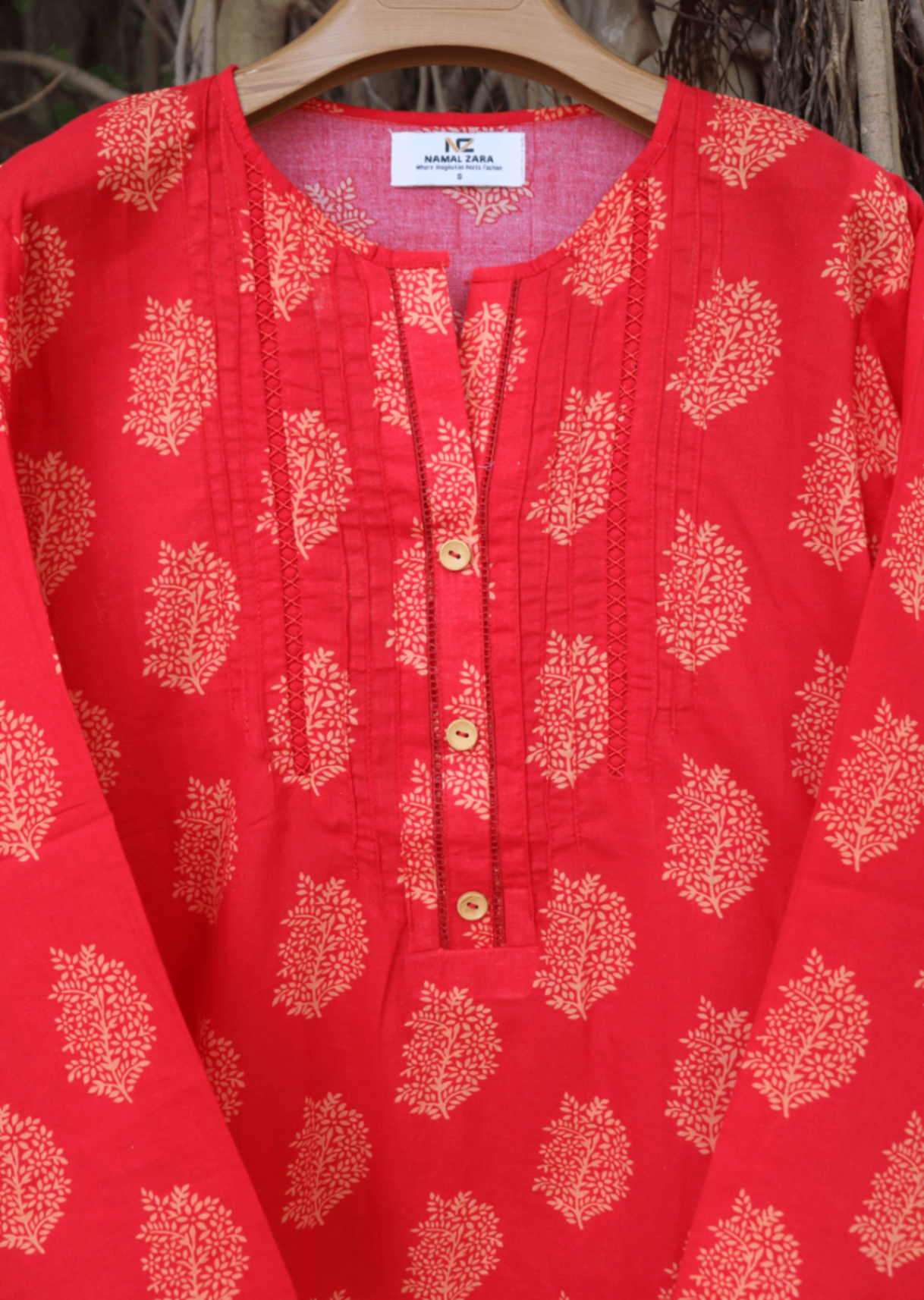 lawn Co Ord Sets in Scarlet