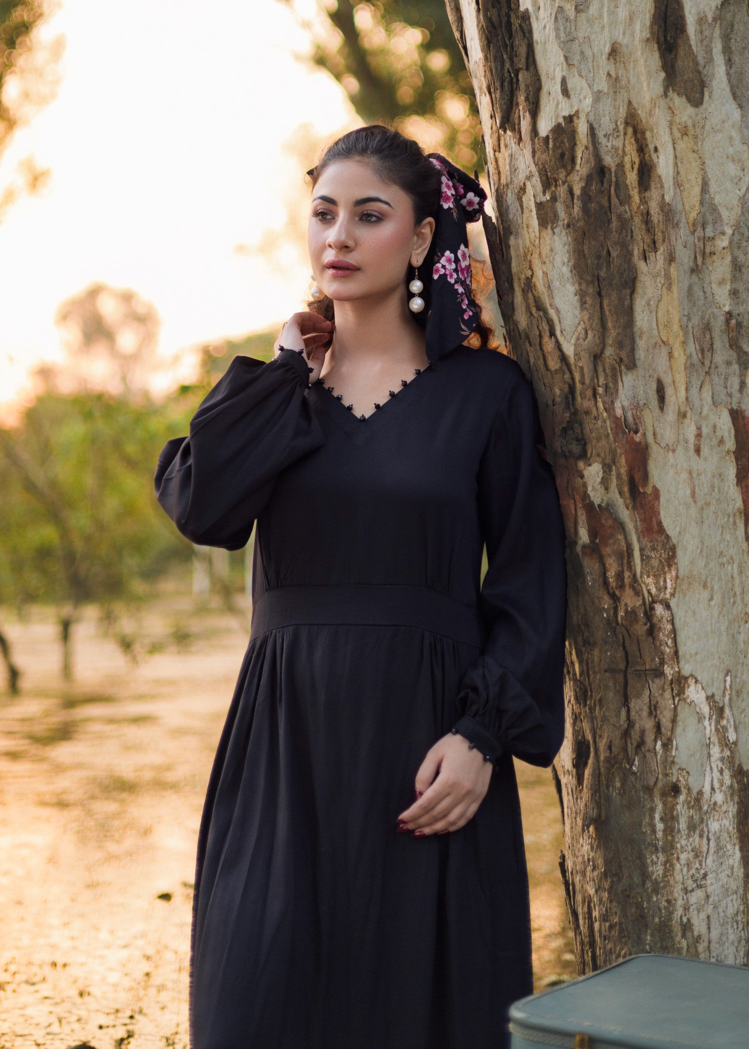 pure marina Maxi in Black