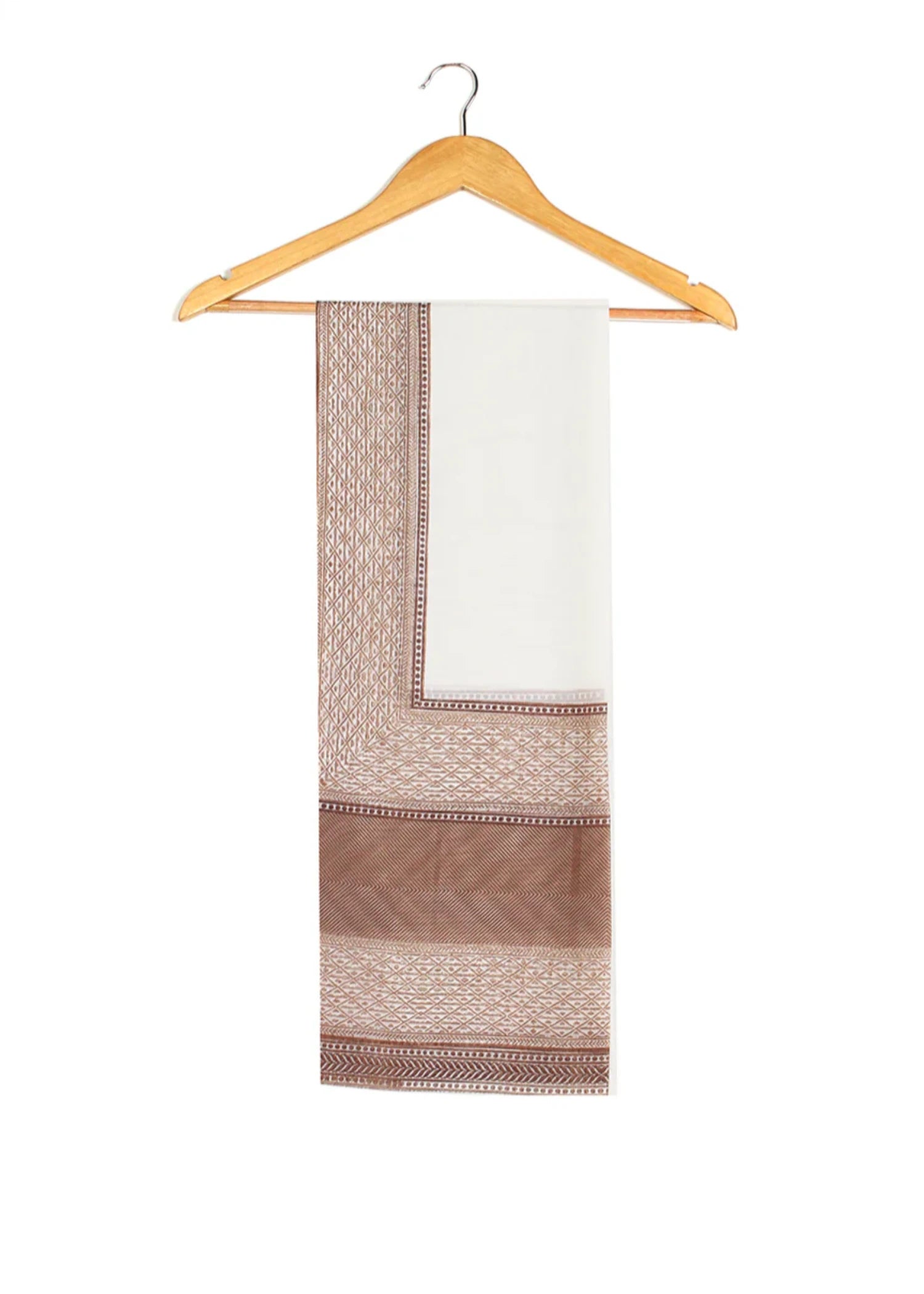 Dupatta in Brown Color by - Trendy Women Dupatta INP3084