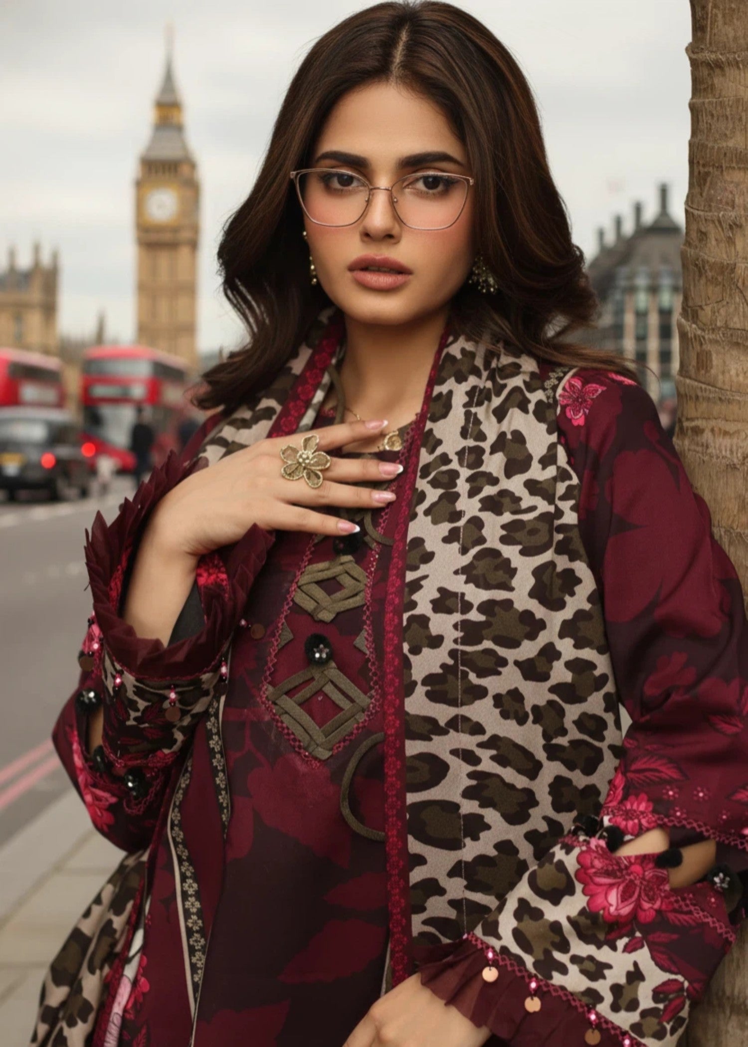 poly grip Kurta Set in Maroon
