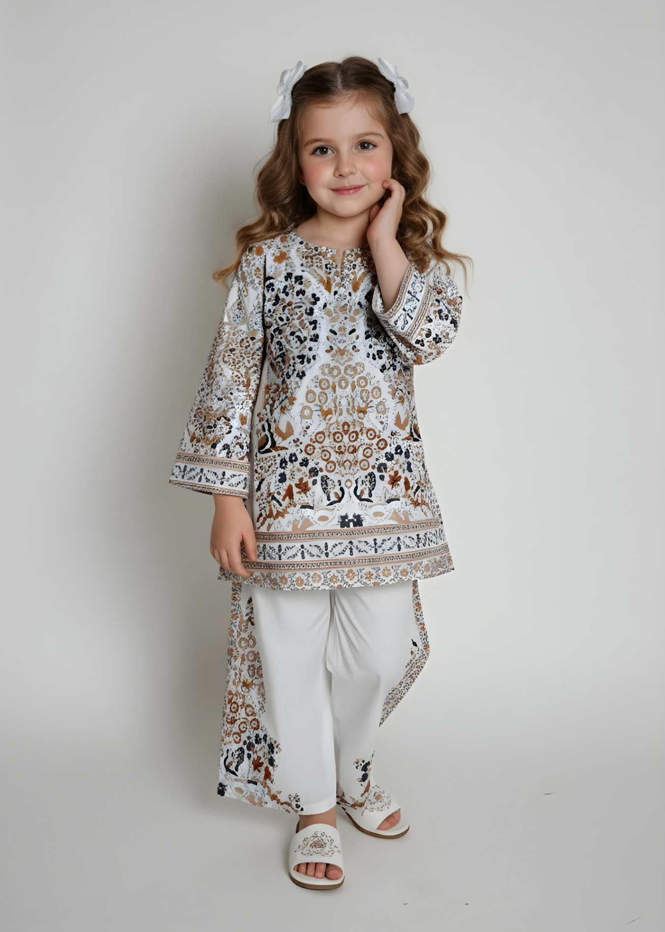 Co Ord Sets in Multi, white