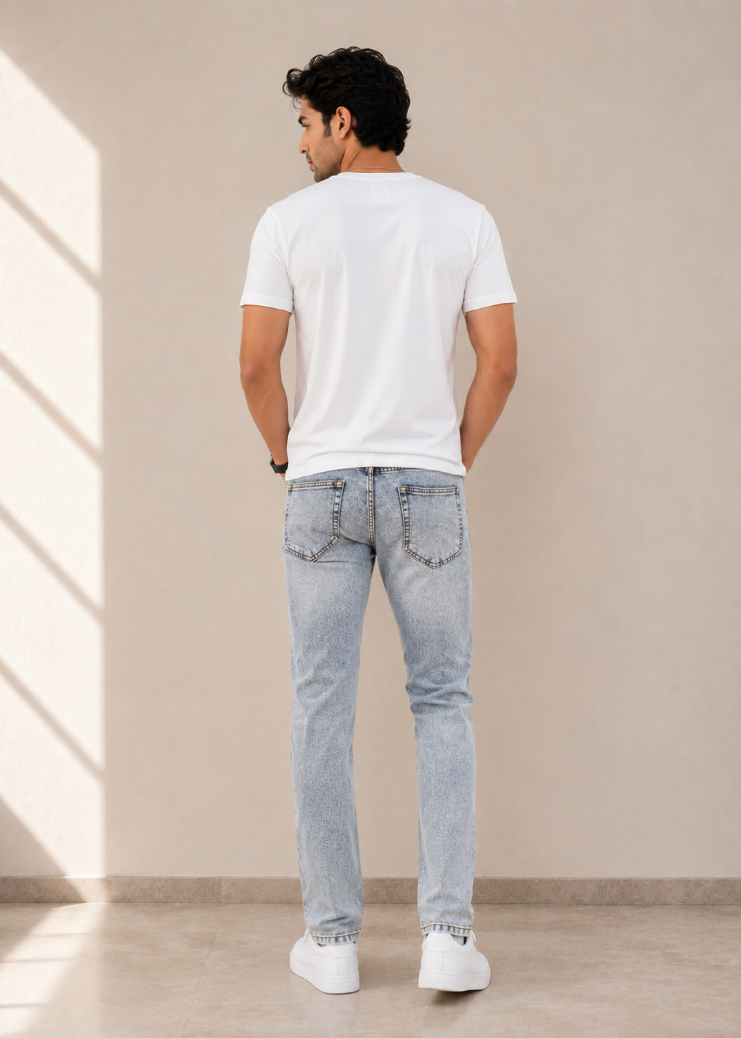 denim Jeans in Light blue