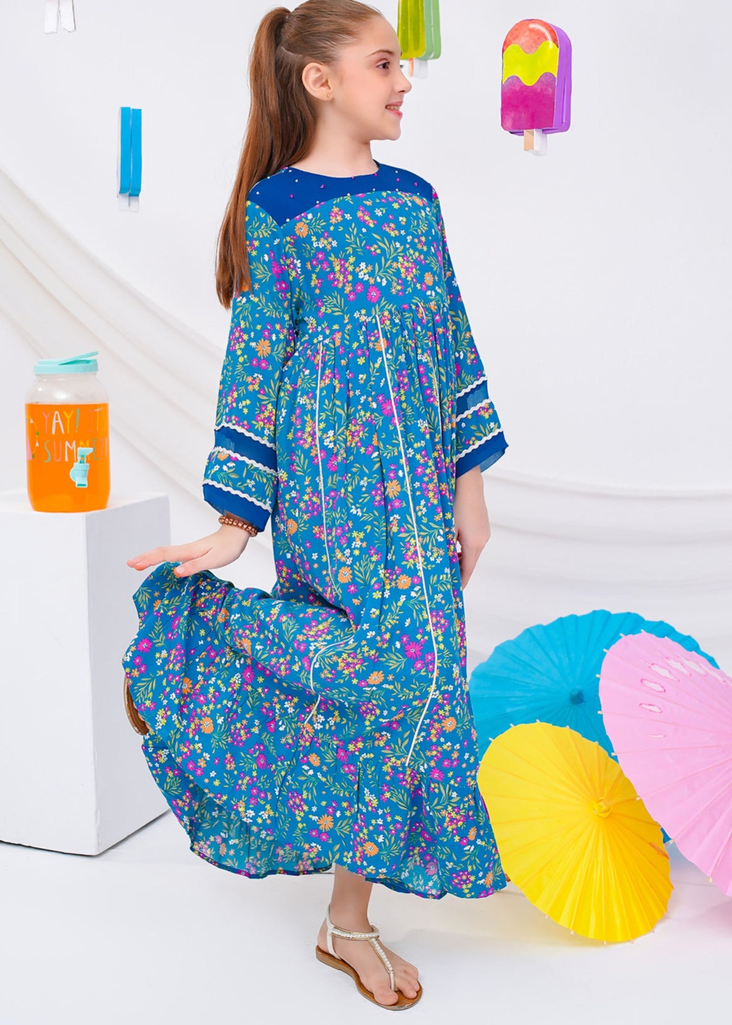 boski Frock in Royal blue