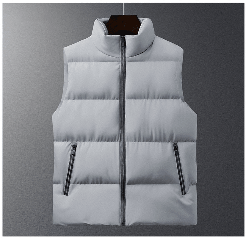 Down Cotton Vest Men'S Autumn Ad Winter Thickening Leisure