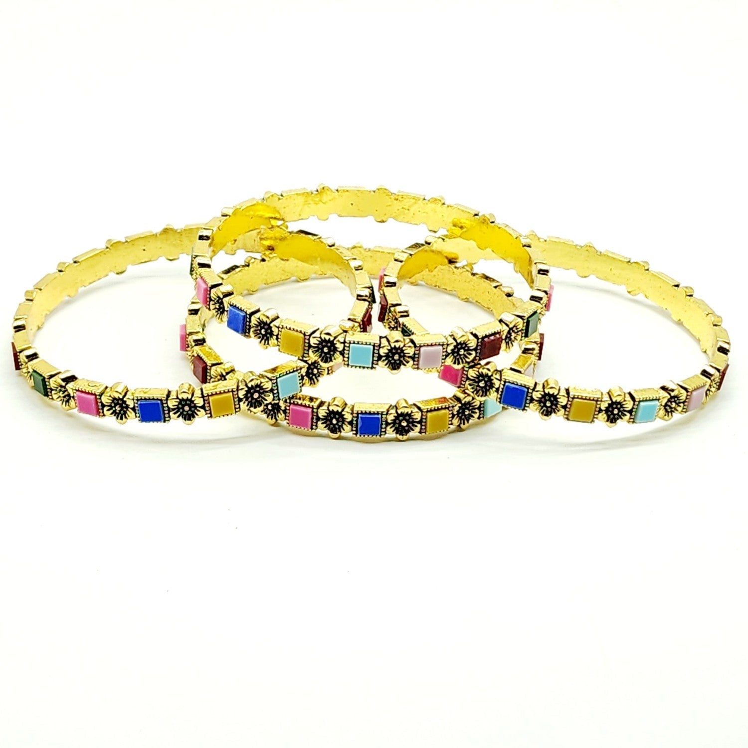 Bangles in Gold Color by - Trendy Women Bangles CFE0112