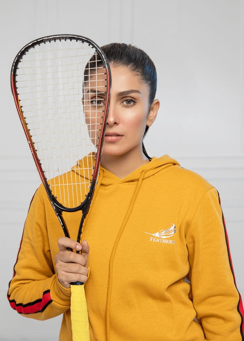 terry Tracksuit in Yellow