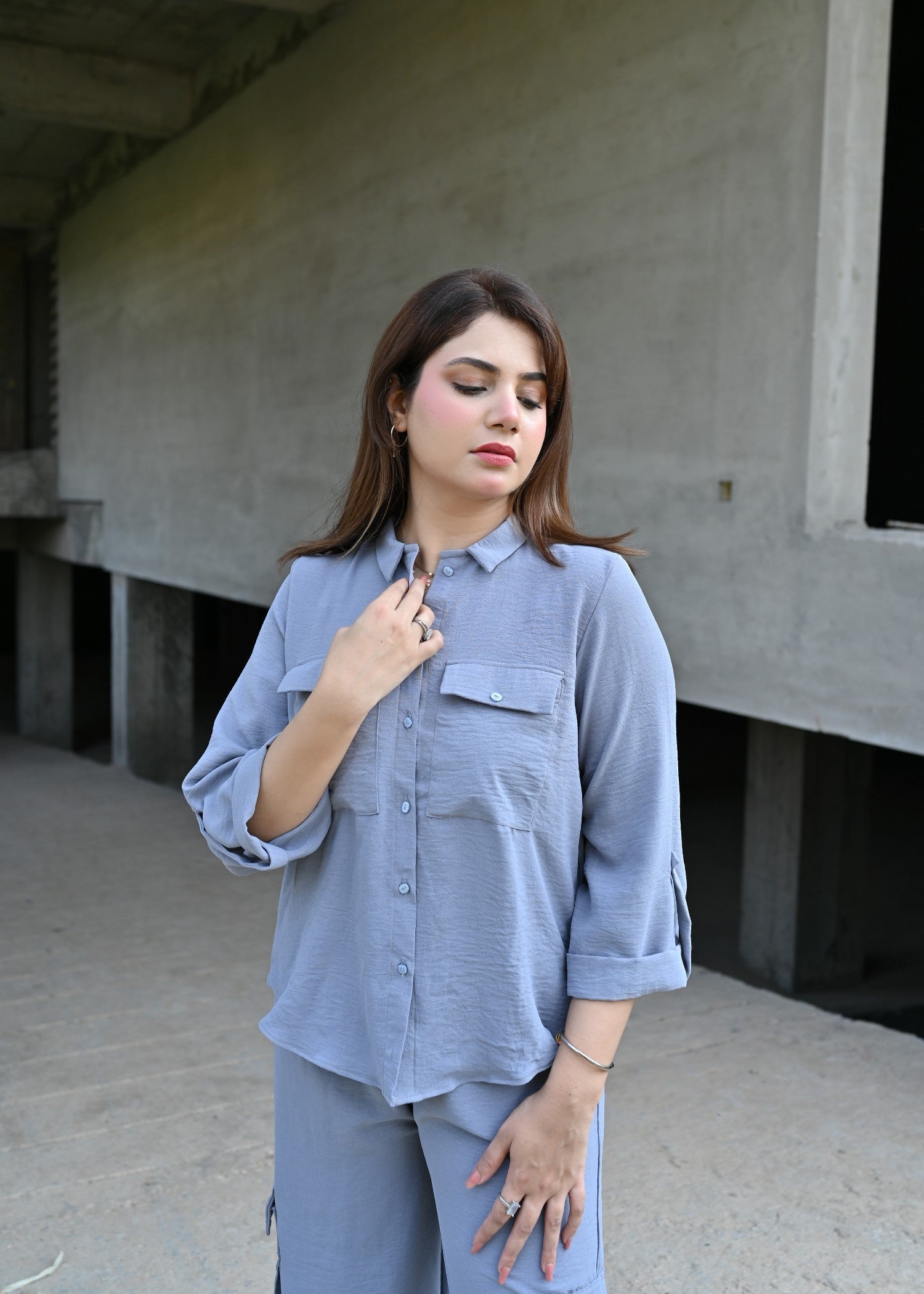 multi neps Co Ord Sets in Powder blue