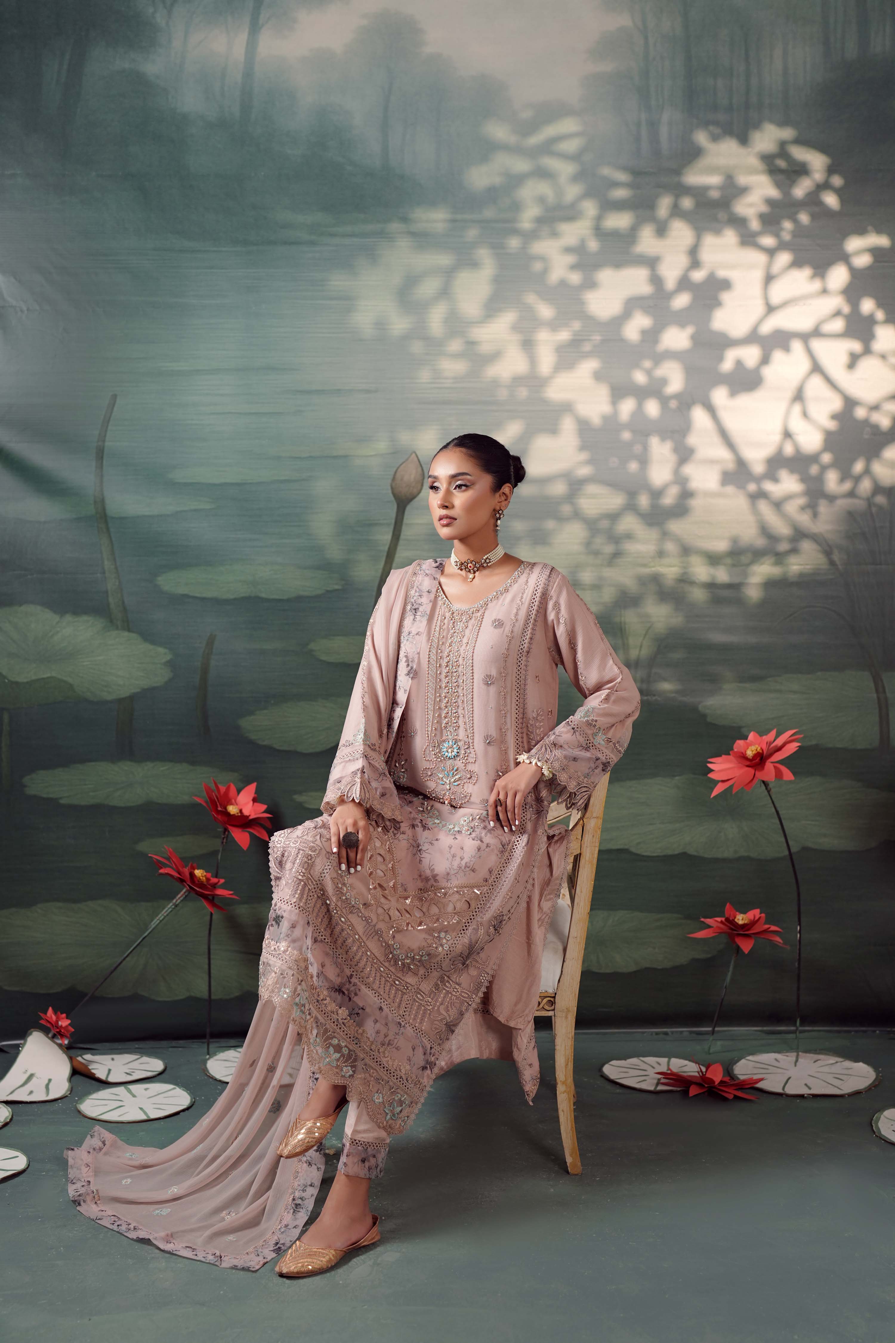 Silvaana RTW Chiffon Formal Pret – Zephira