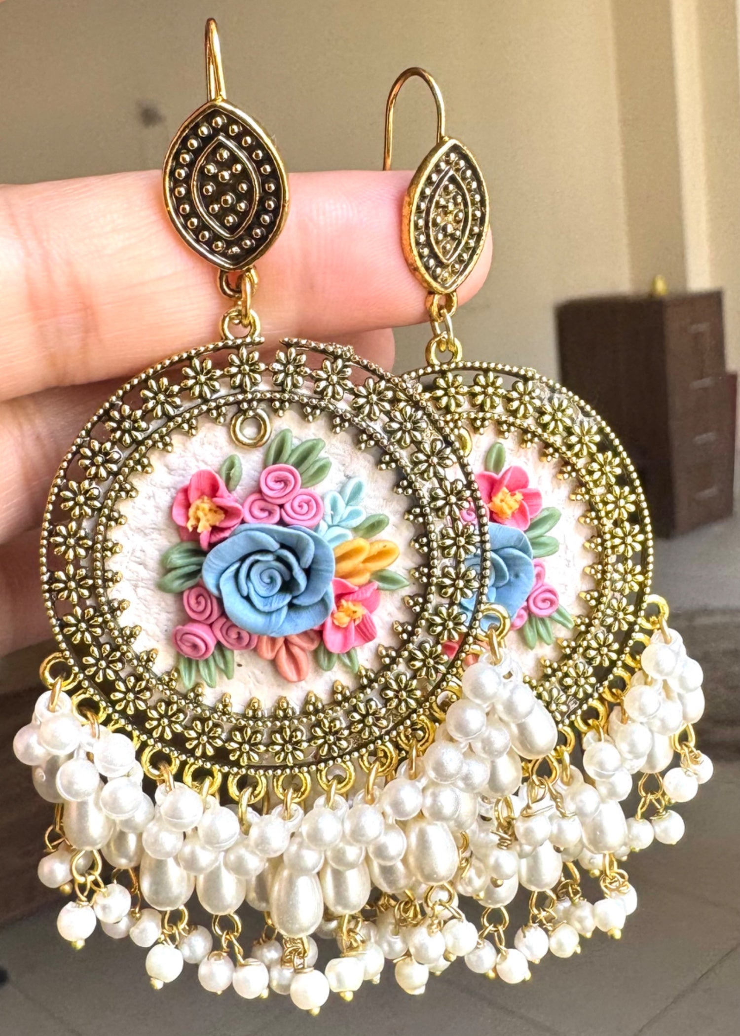 Earrings in Multi Color by - Trendy Women Earrings MPH2499
