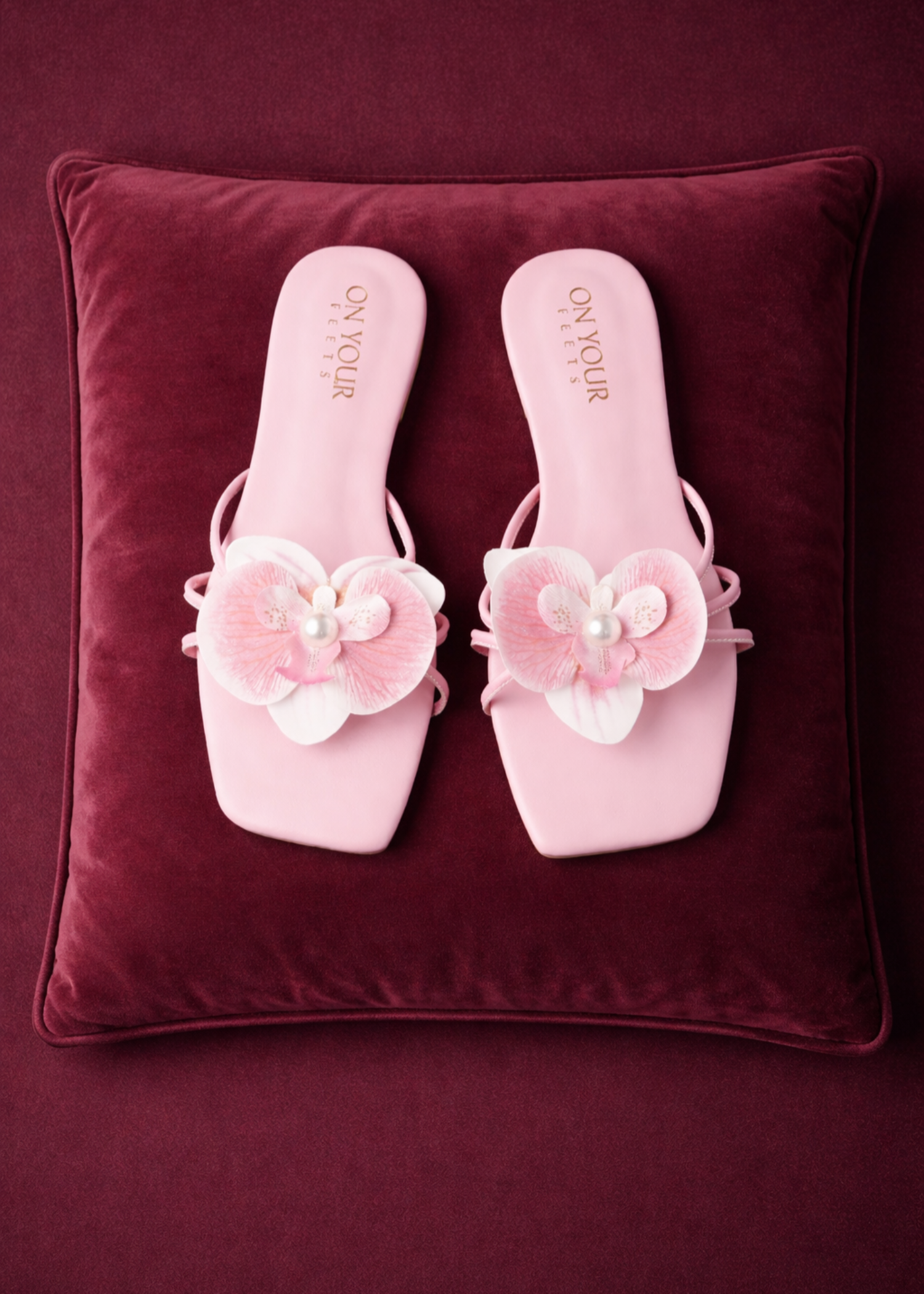 Slides in Lavender blush by - High Quality Women Slides JXJ9621