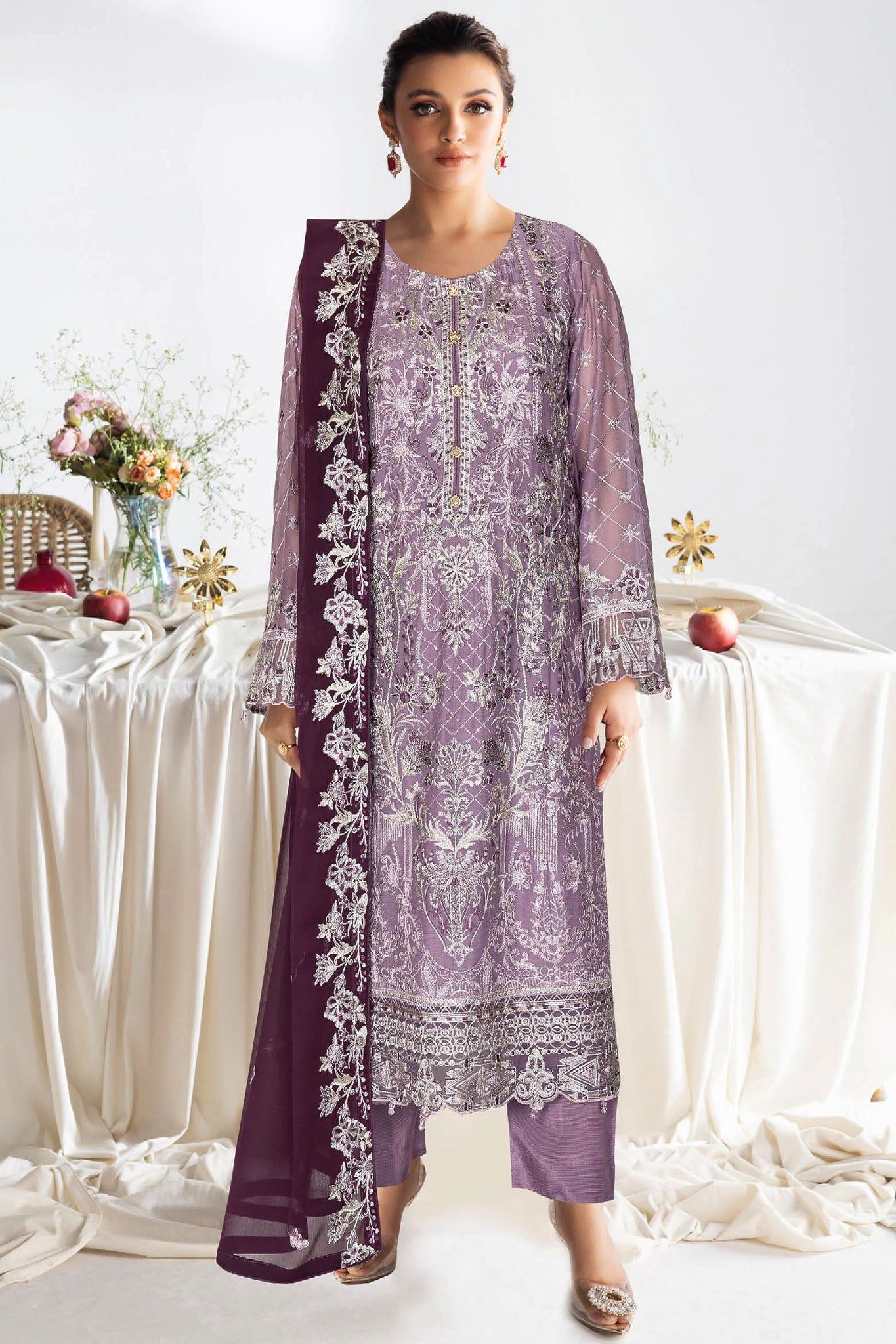 Sangeet Chiffon Formals – B-410