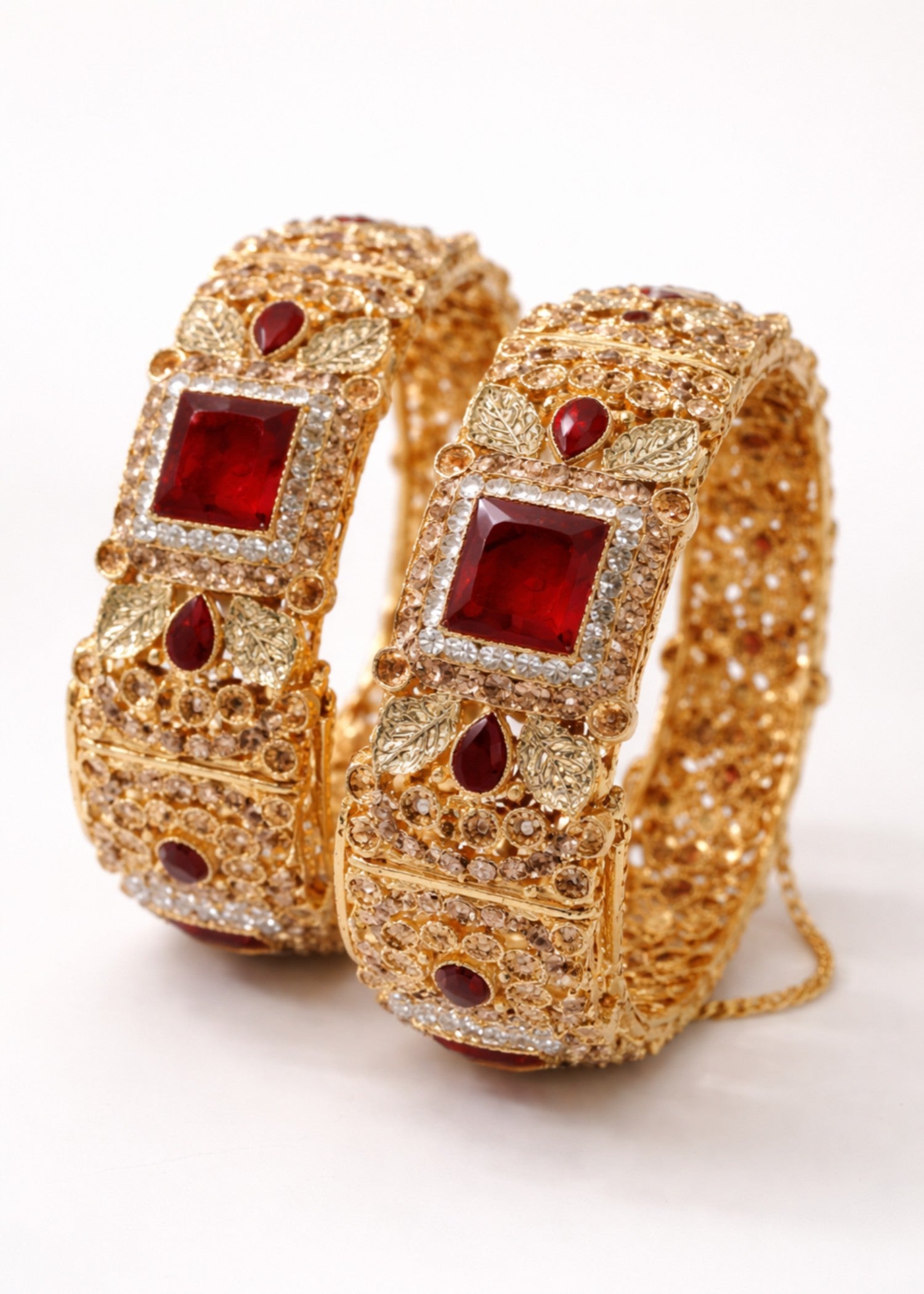 Bangles in Red violet Color by - Trendy Women Bangles PIX6568