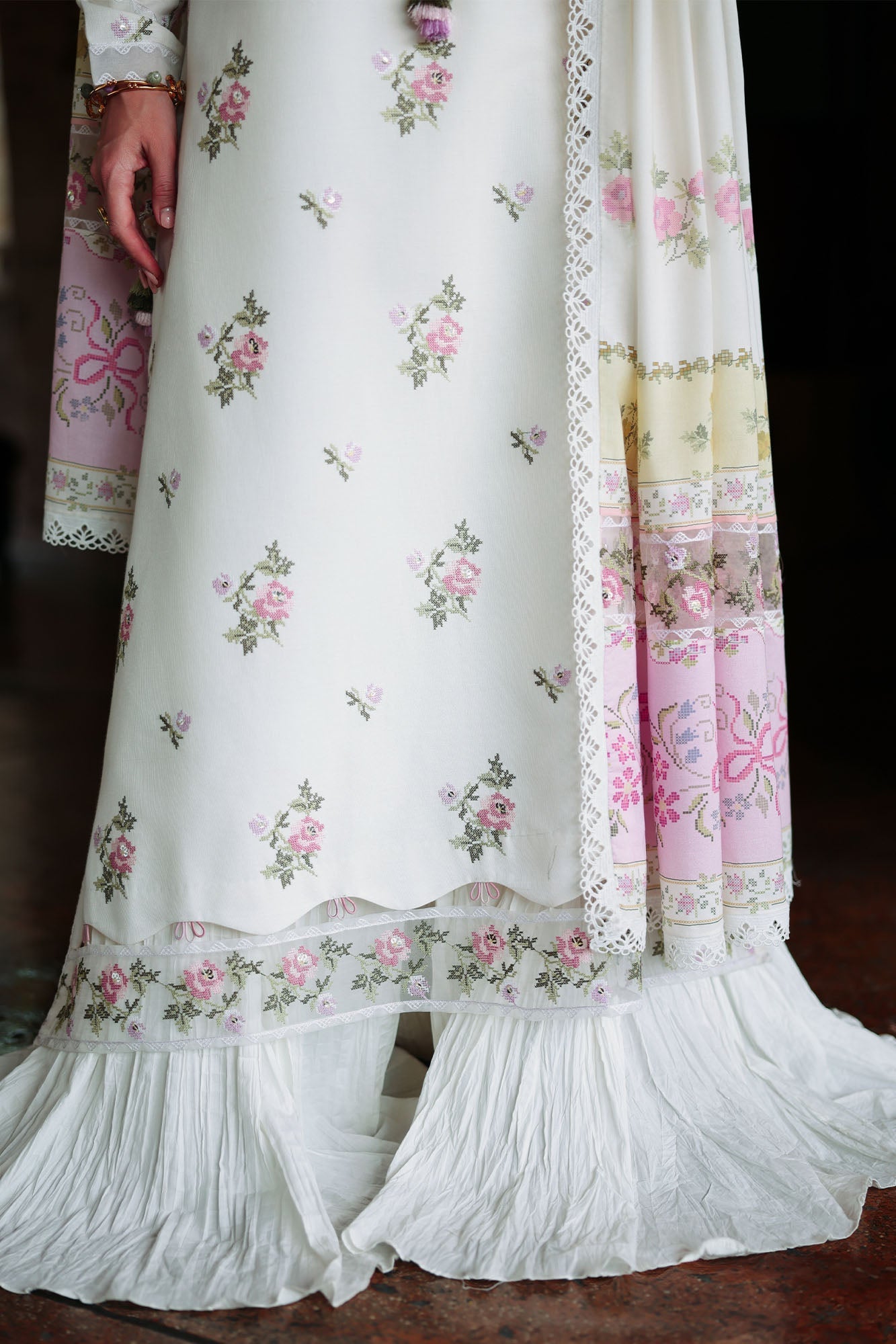 Eid Lawn Edit – Garden Ivory