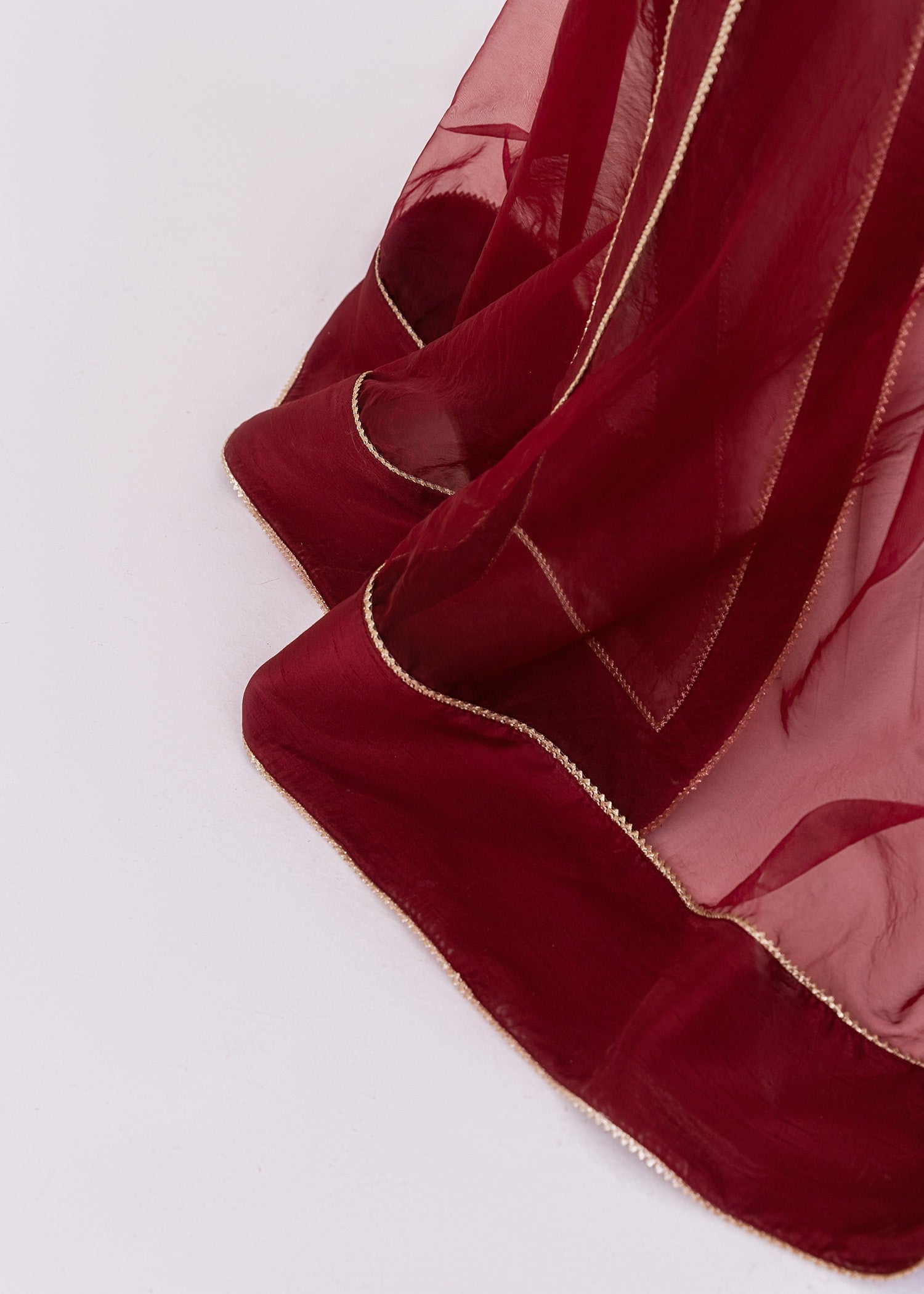 khaddi silk Kurta Set in Maroon